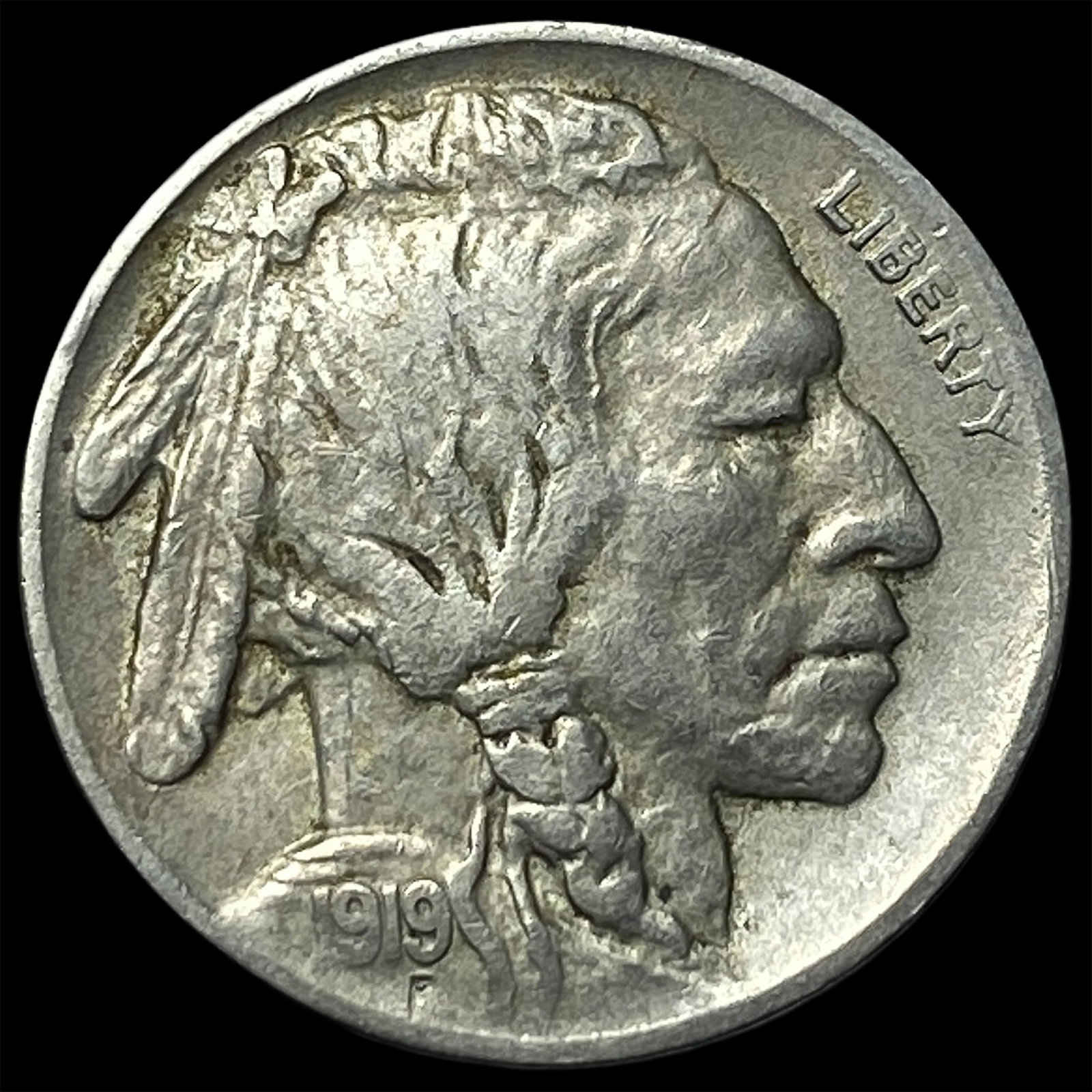 1919-S Buffalo Nickel NEARLY UNCIRCULATED (1 of 2)
