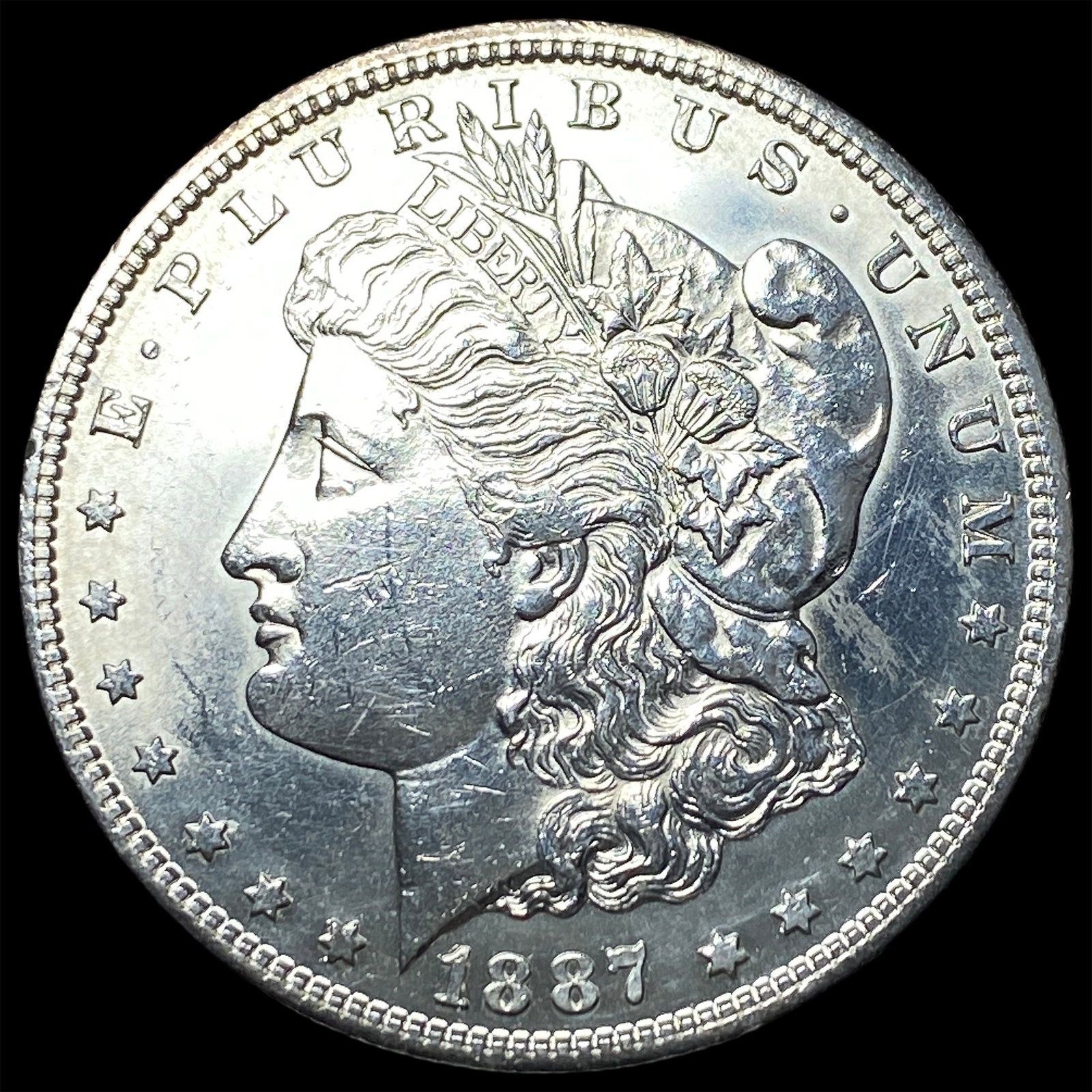 1887 Morgan Silver Dollar HIGH GRADE: 1887 Morgan Silver Dollar HIGH GRADE