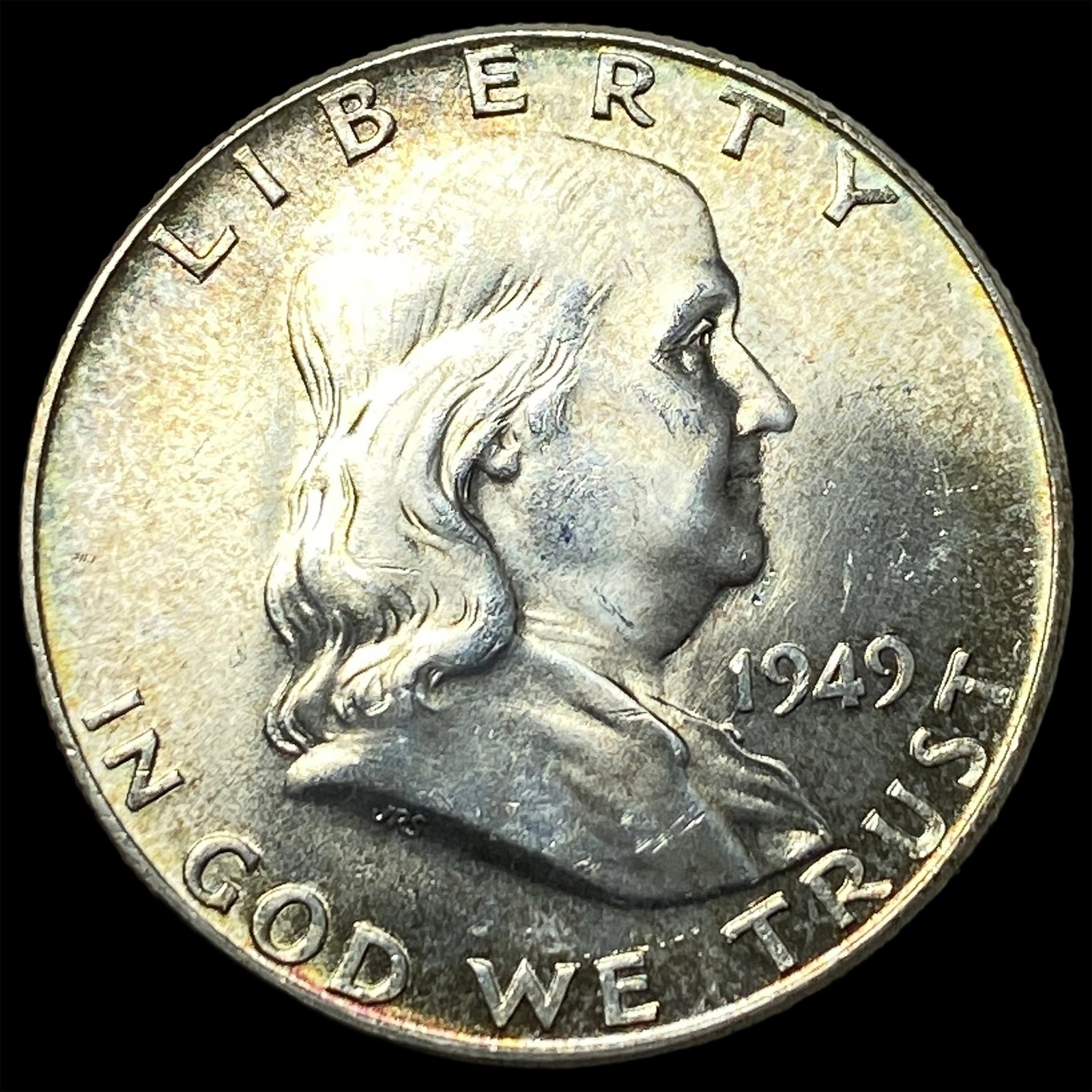 1949-S Silver Half Dollar Franklin CHOICE BU (1 of 2)