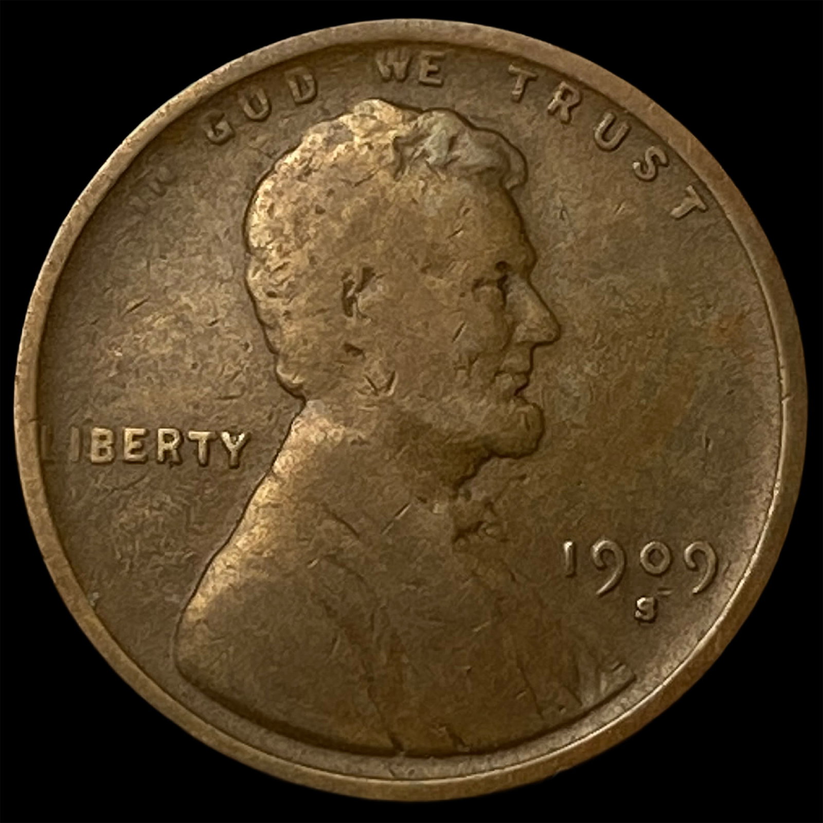 1909-S Lincoln Wheat Cent NICELY CIRCULATED (1 of 2)