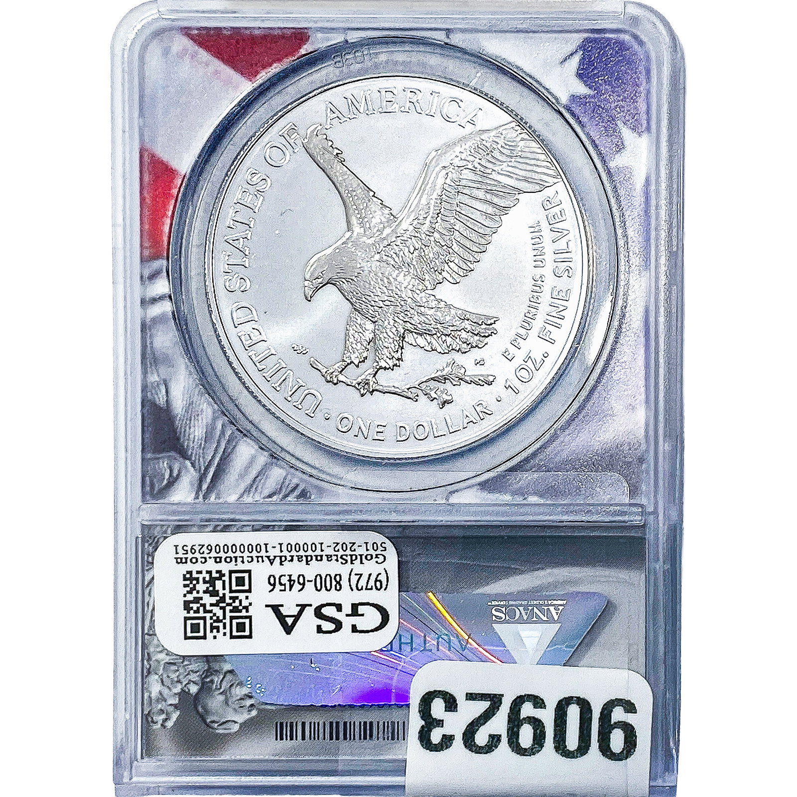 2025 Silver Eagle ANACS MS70 - 2