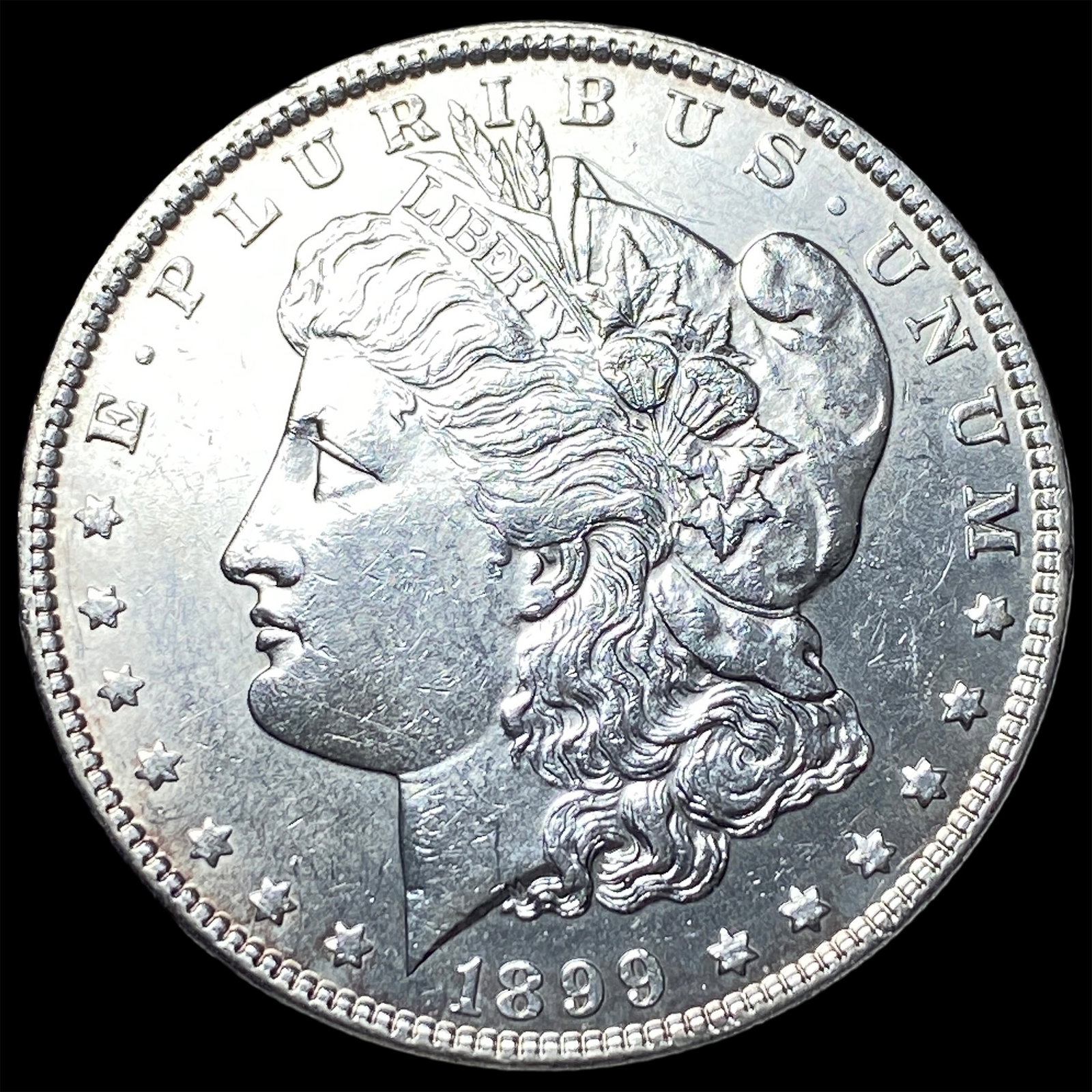 1899-S Silver Morgan Dollar NEARLY UNCIRCULATED (1 of 2)