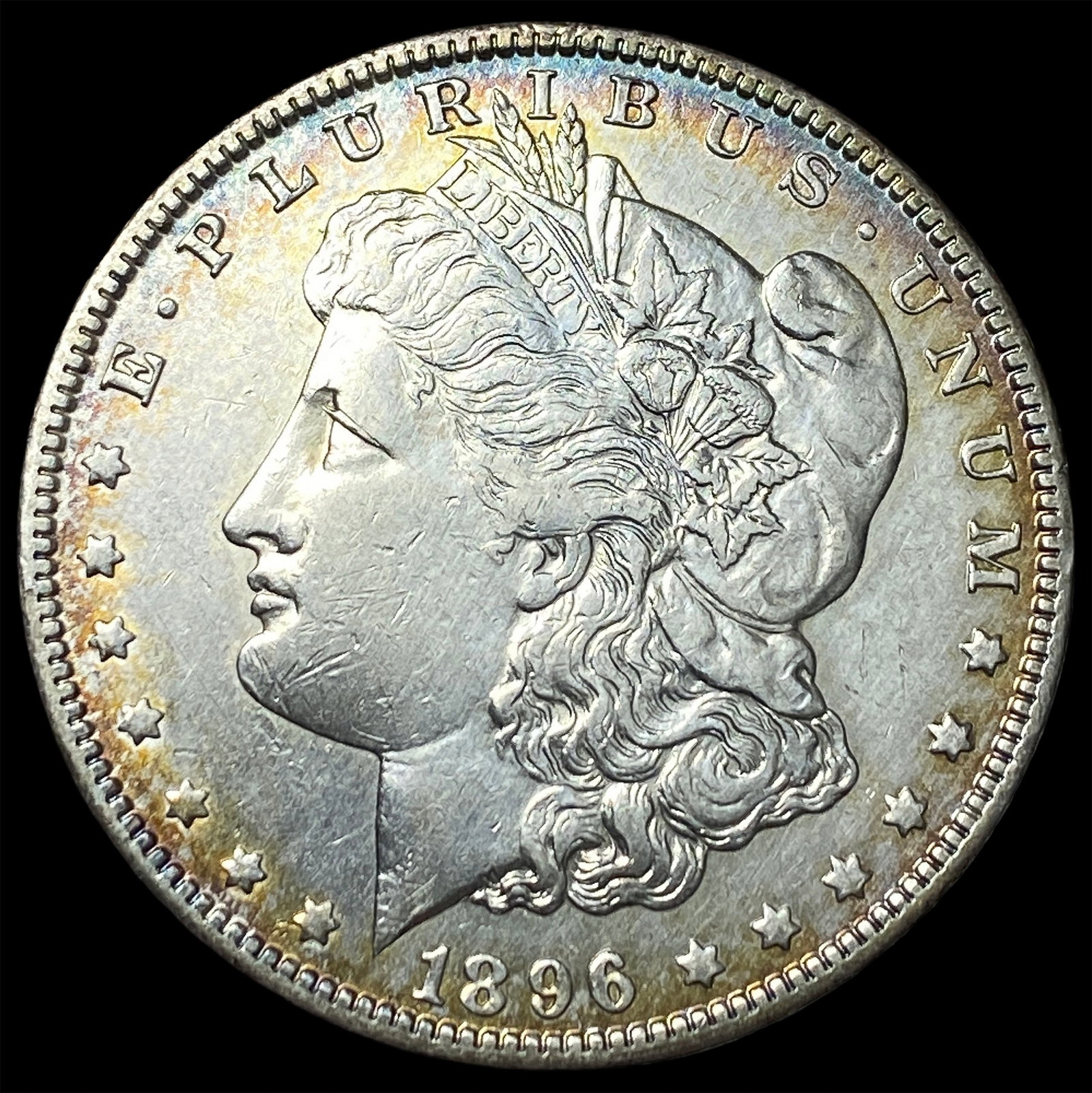 1896-O Silver Morgan Dollar CLOSELY UNCIRCULATED: 1896-O Silver Morgan Dollar CLOSELY UNCIRCULATED
