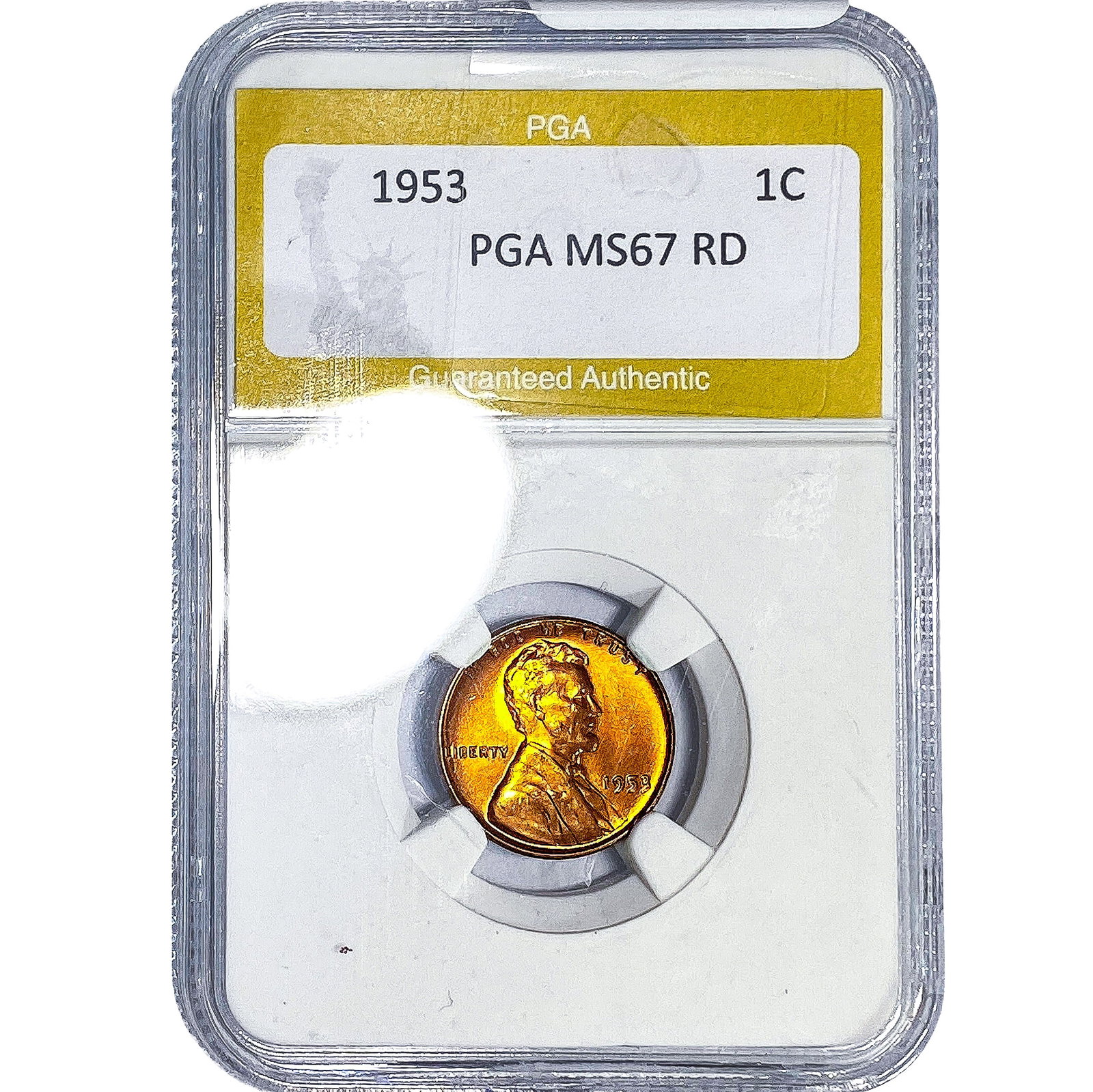 1953 Wheat Cent PGA MS67 RD (1 of 2)