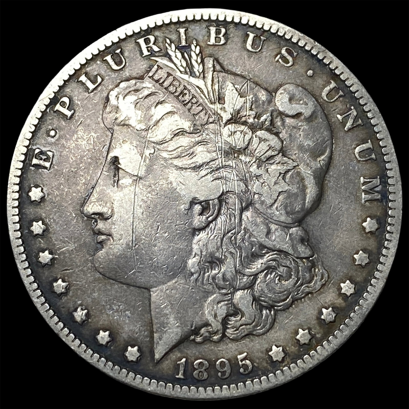 1895-S Silver Morgan Dollar CLOSELY UNCIRCULATED (1 of 2)