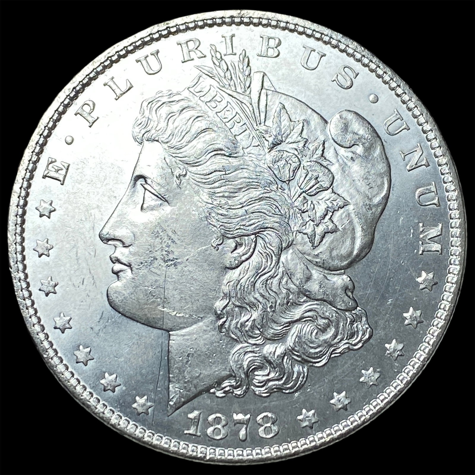 1878 Silver Morgan Dollar CHOICE BU (1 of 2)
