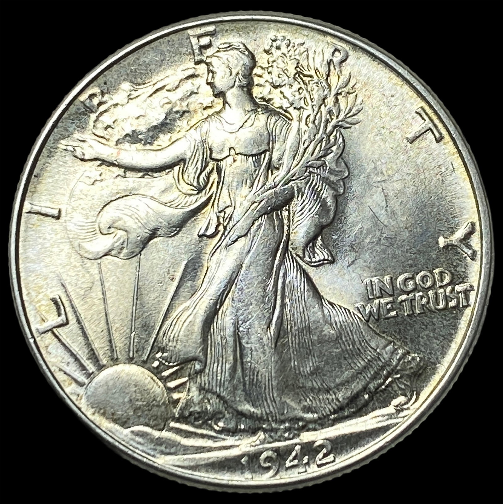 1942 Walking Liberty Half Dollar UNCIRCULATED (1 of 2)