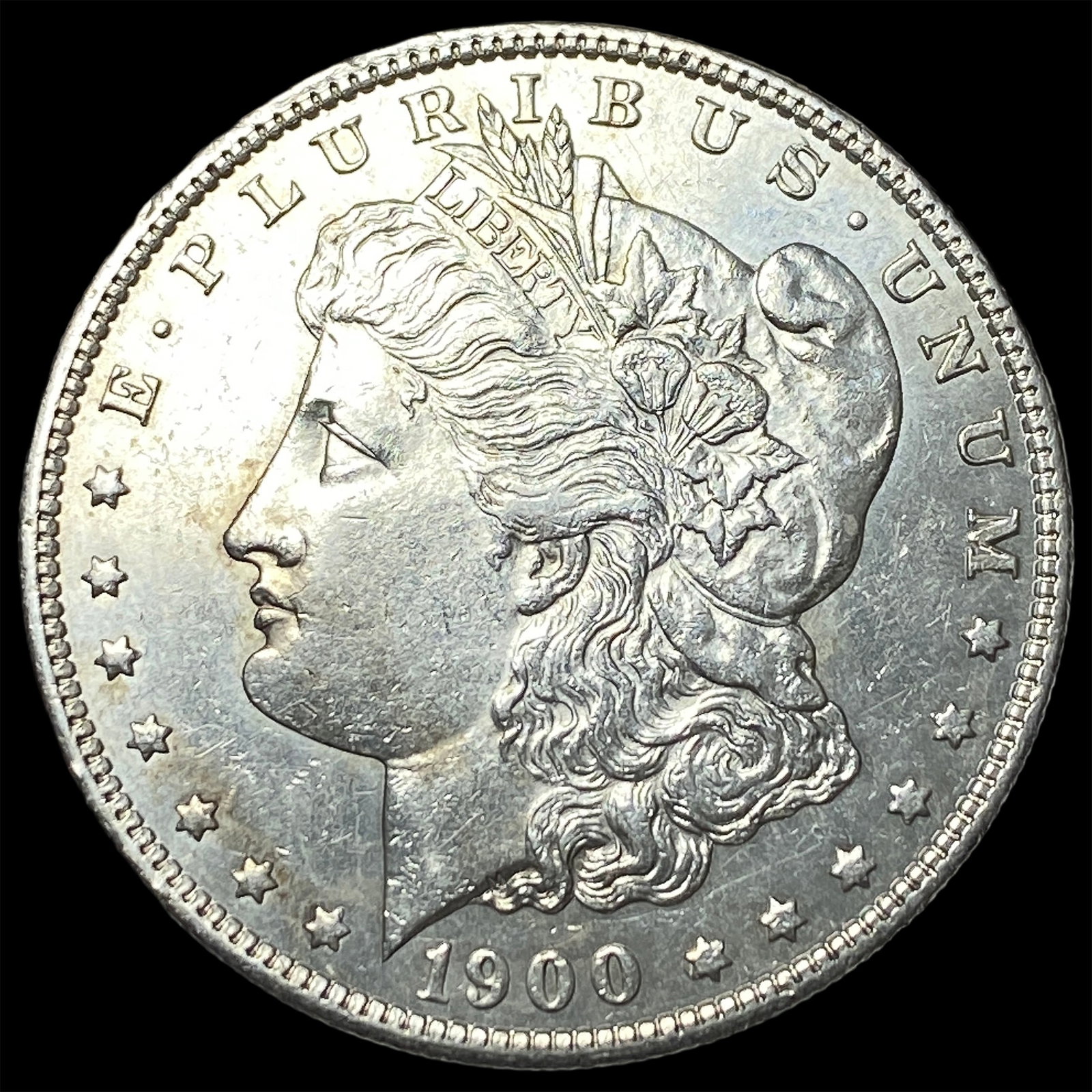 1900-S Silver Morgan Dollar CLOSELY UNCIRCULATED: 1900-S Silver Morgan Dollar CLOSELY UNCIRCULATED