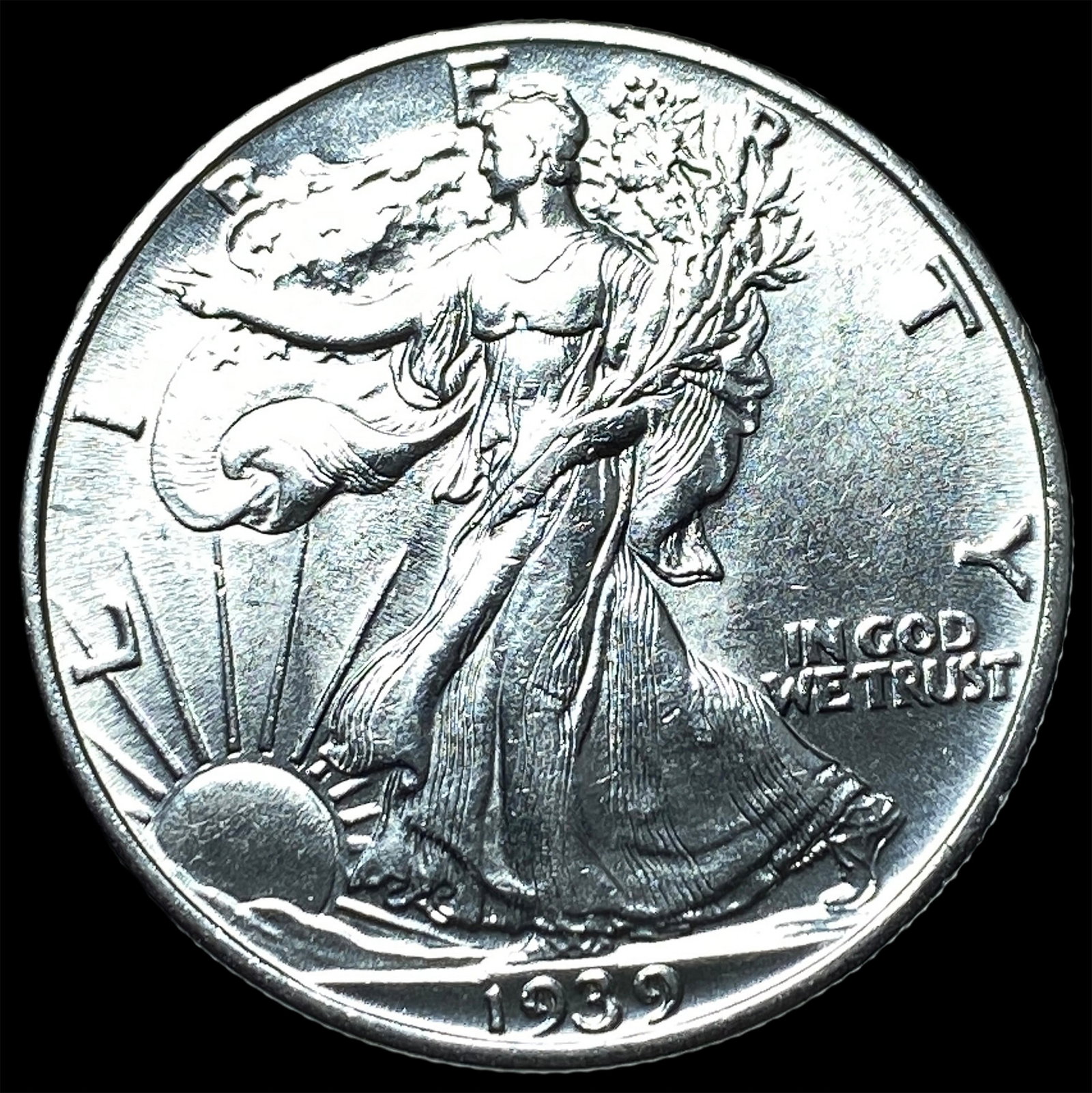 1939 Walking Liberty Half Dollar UNCIRCULATED: 1939 Walking Liberty Half Dollar UNCIRCULATED