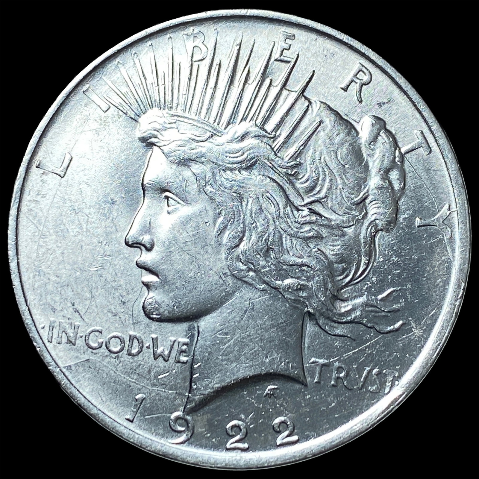 1922 Silver Peace Dollar UNCIRCULATED: 1922 Silver Peace Dollar UNCIRCULATED
