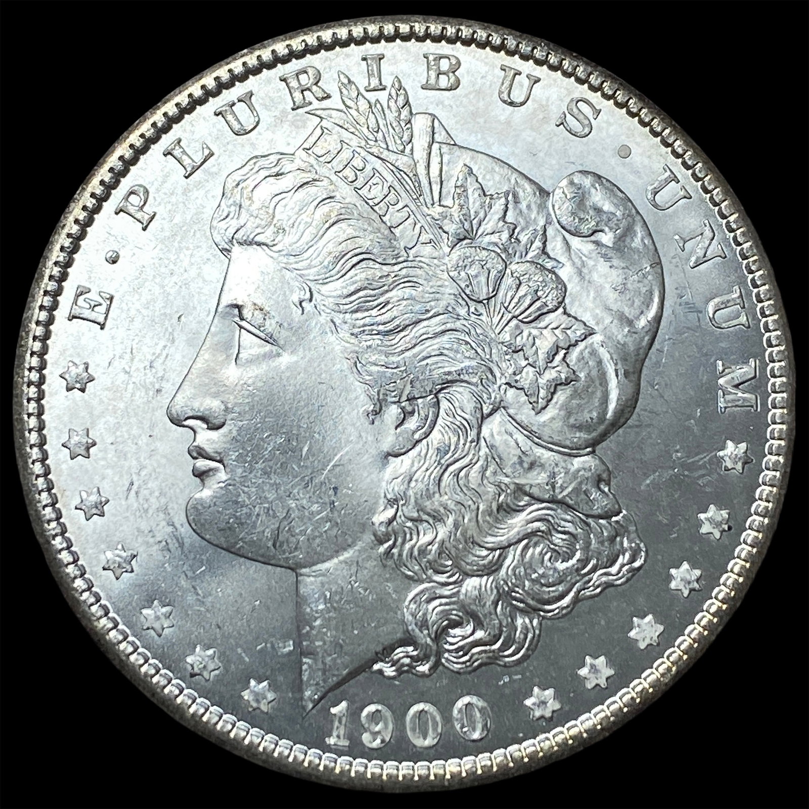 1900-S Silver Morgan Dollar CHOICE BU: 1900-S Silver Morgan Dollar CHOICE BU