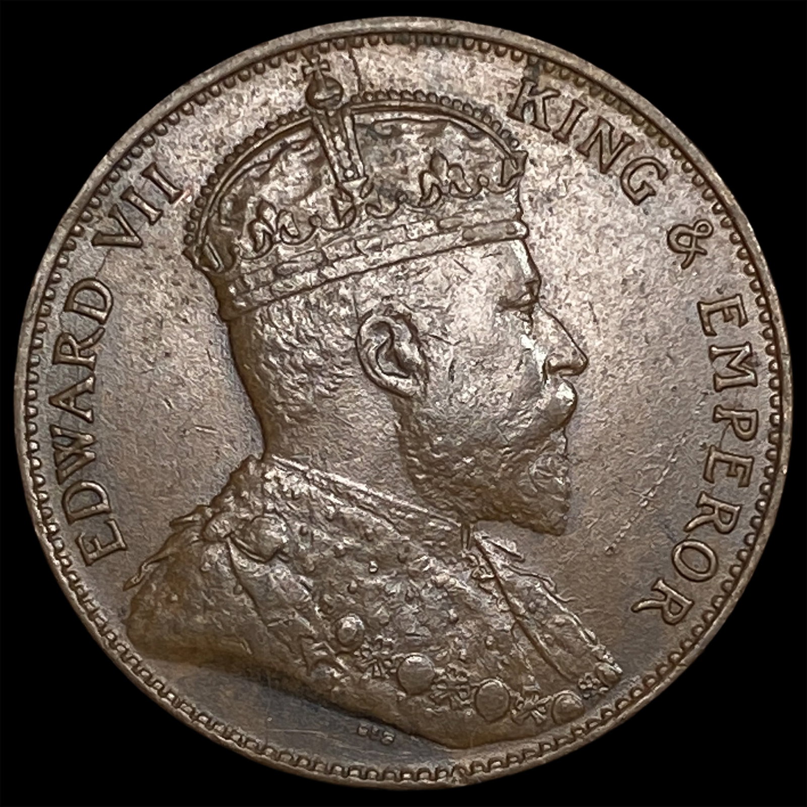 1906 Ceylon Copper 1 Cent (1 of 2)