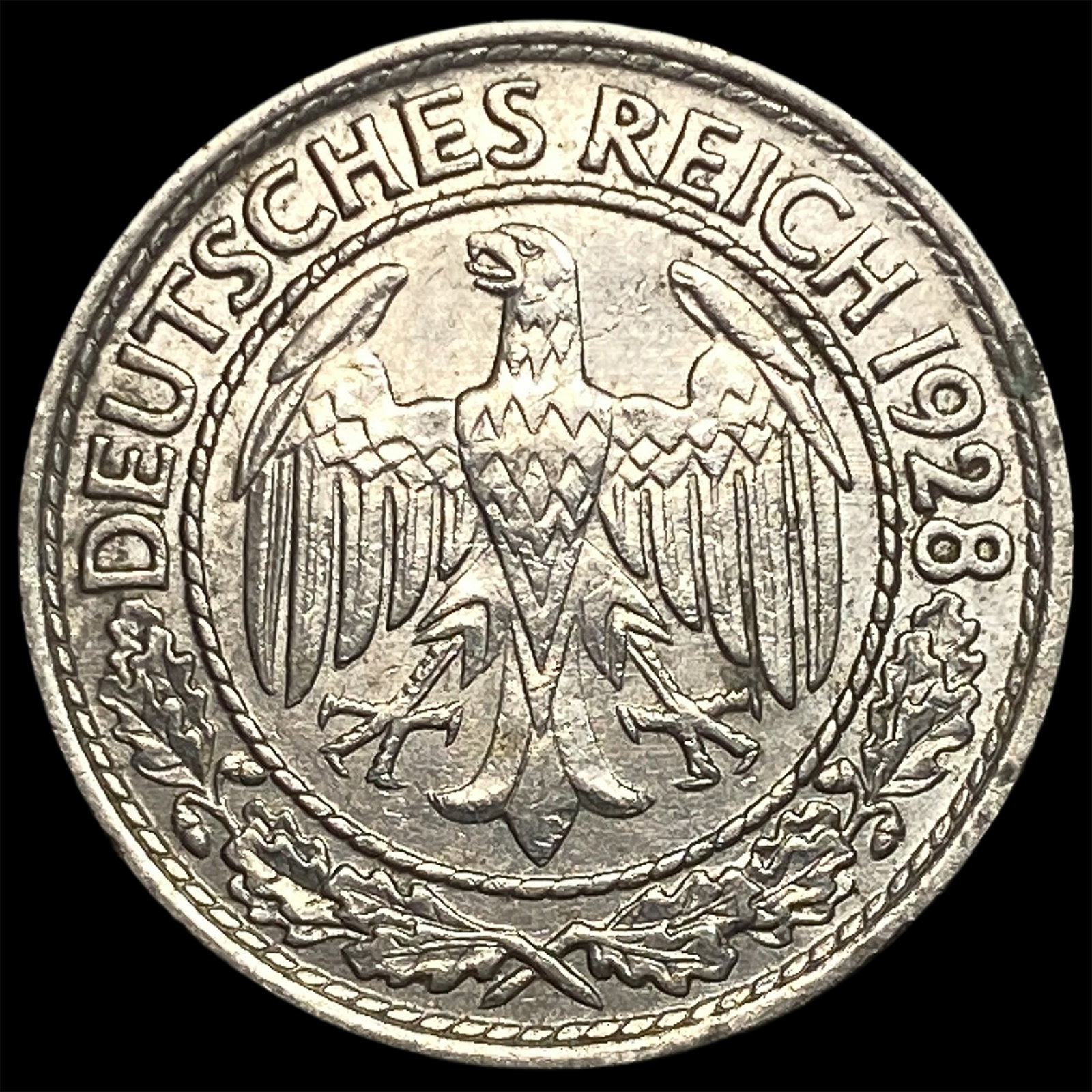 1928A Germany 50 Pfenning: 1928A Germany 50 Pfenning