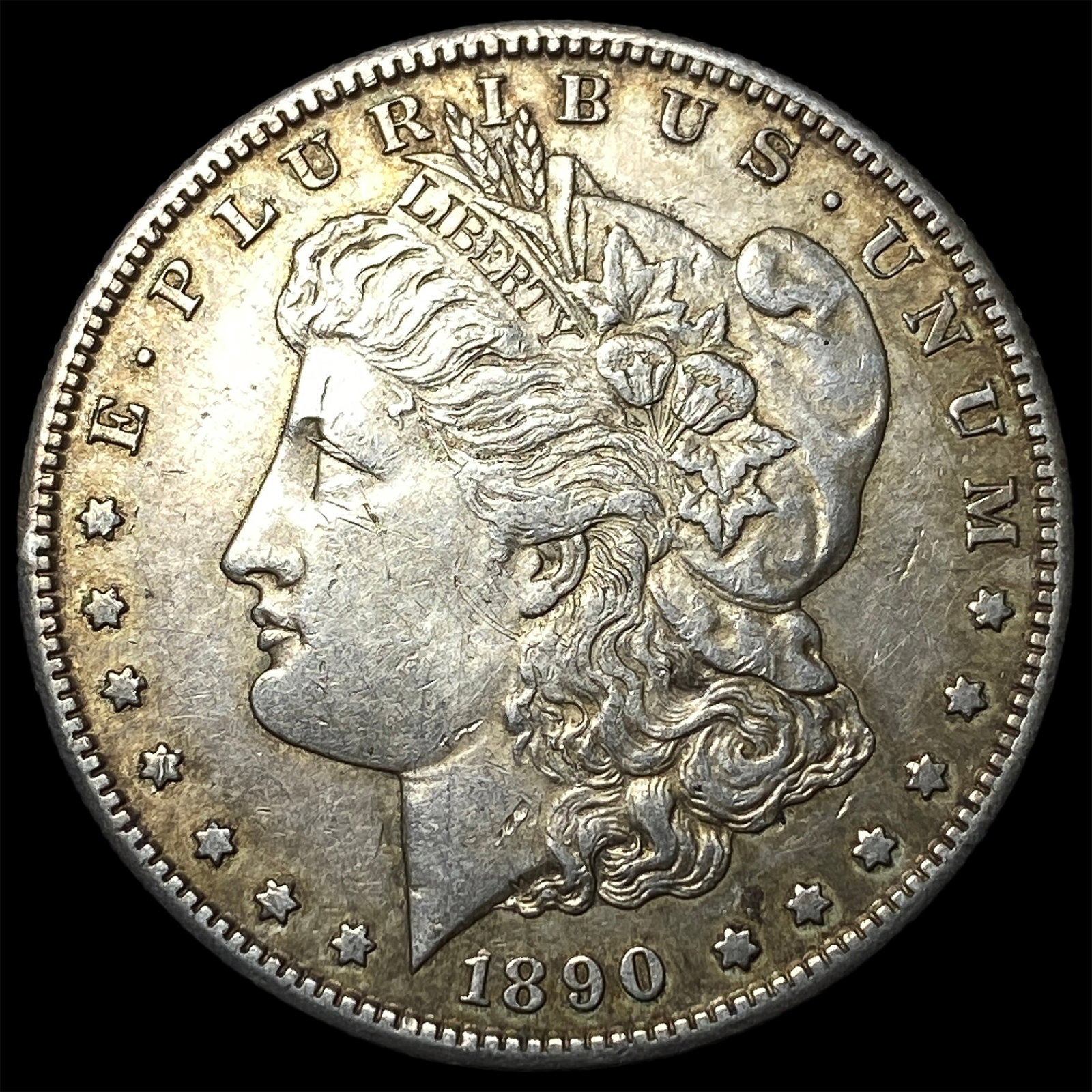 1890-S Morgan Silver Dollar CLOSELY UNCIRCULATED: 1890-S Morgan Silver Dollar CLOSELY UNCIRCULATED