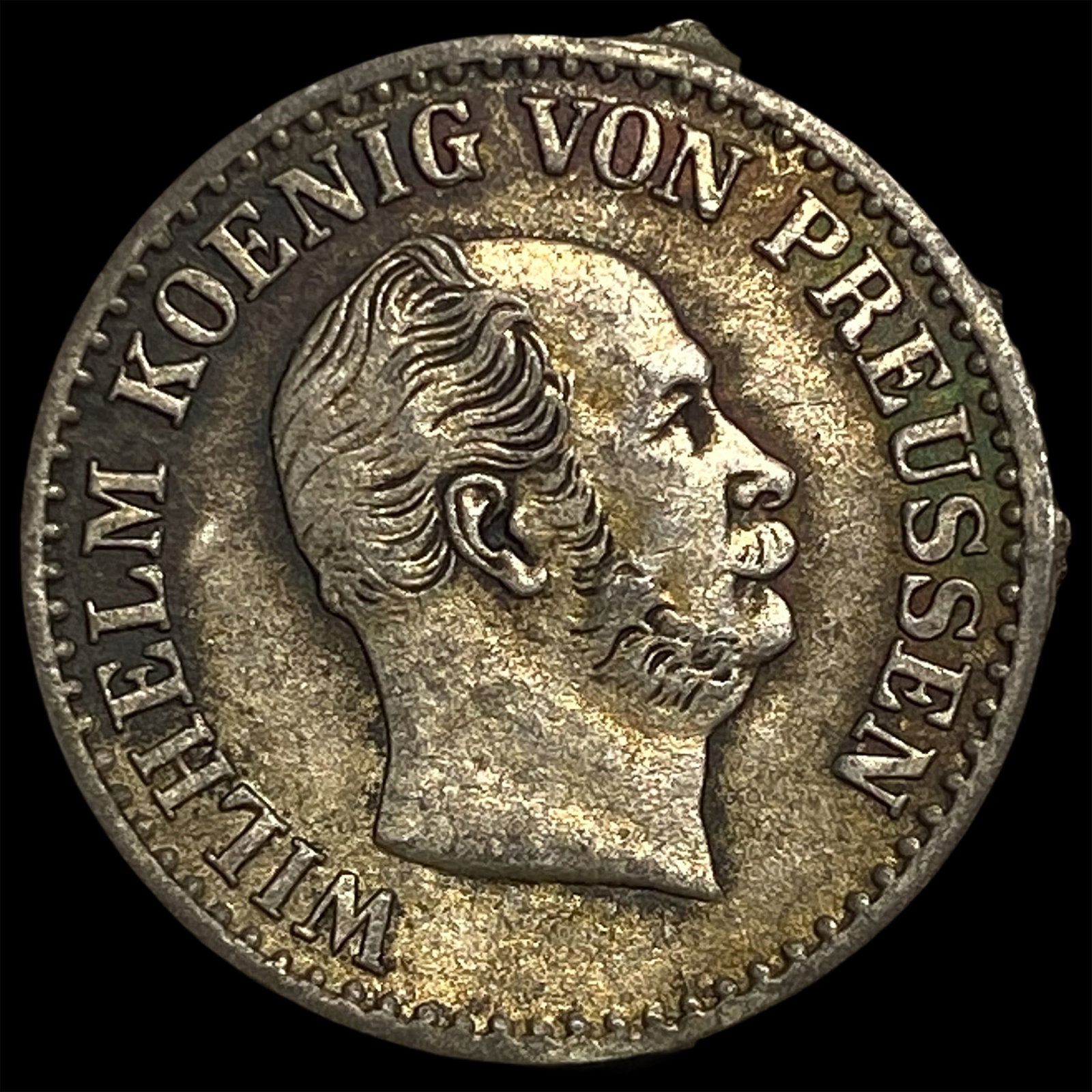 1873 C Prussia Silver 2 1/2 Silber Groschen (1 of 2)