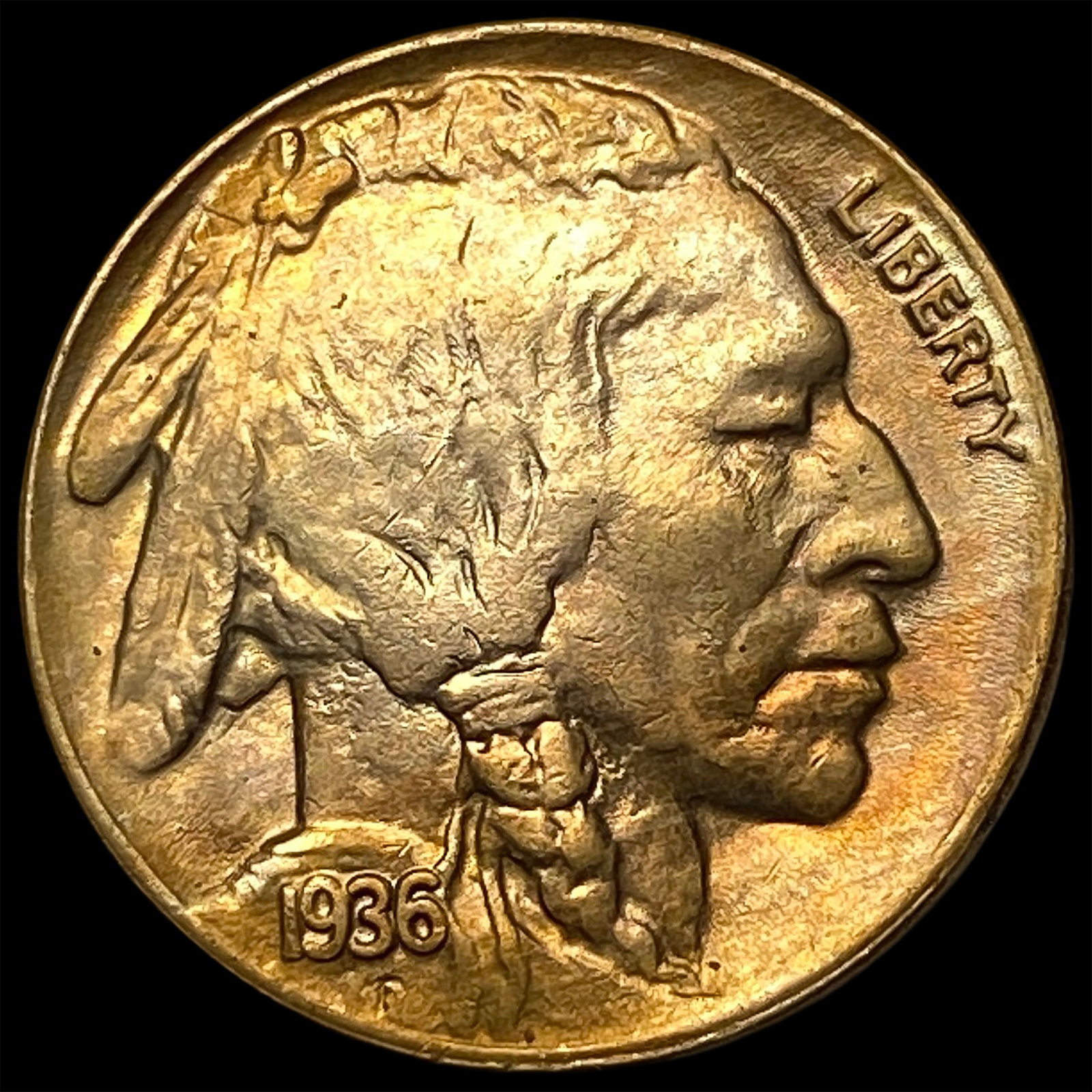 1936 Buffalo Nickel UNCIRCULATED (1 of 2)
