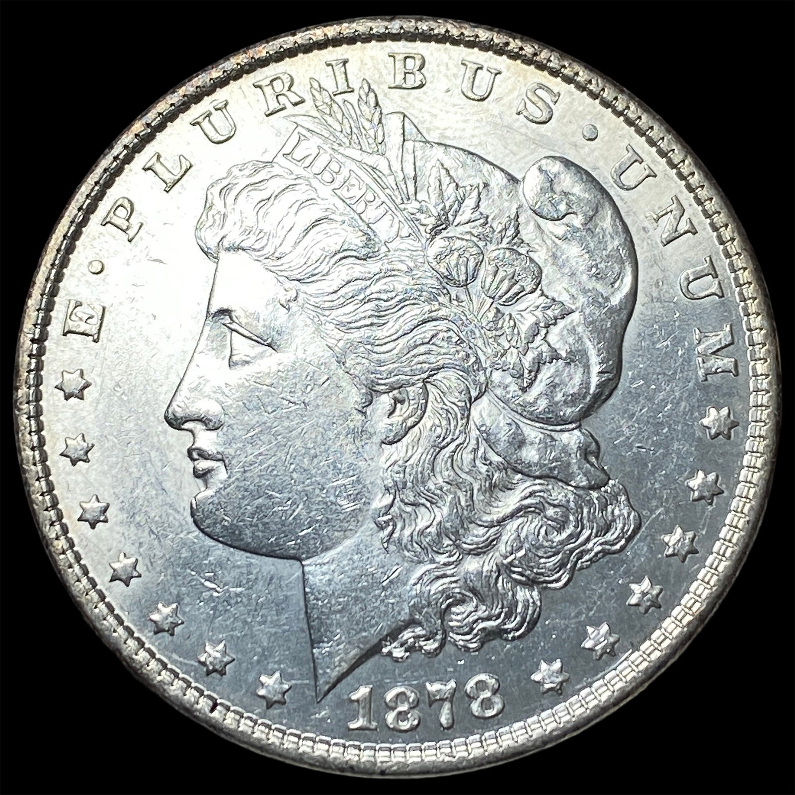 1878-S Silver Morgan Dollar UNCIRCULATED: 1878-S Silver Morgan Dollar UNCIRCULATED
