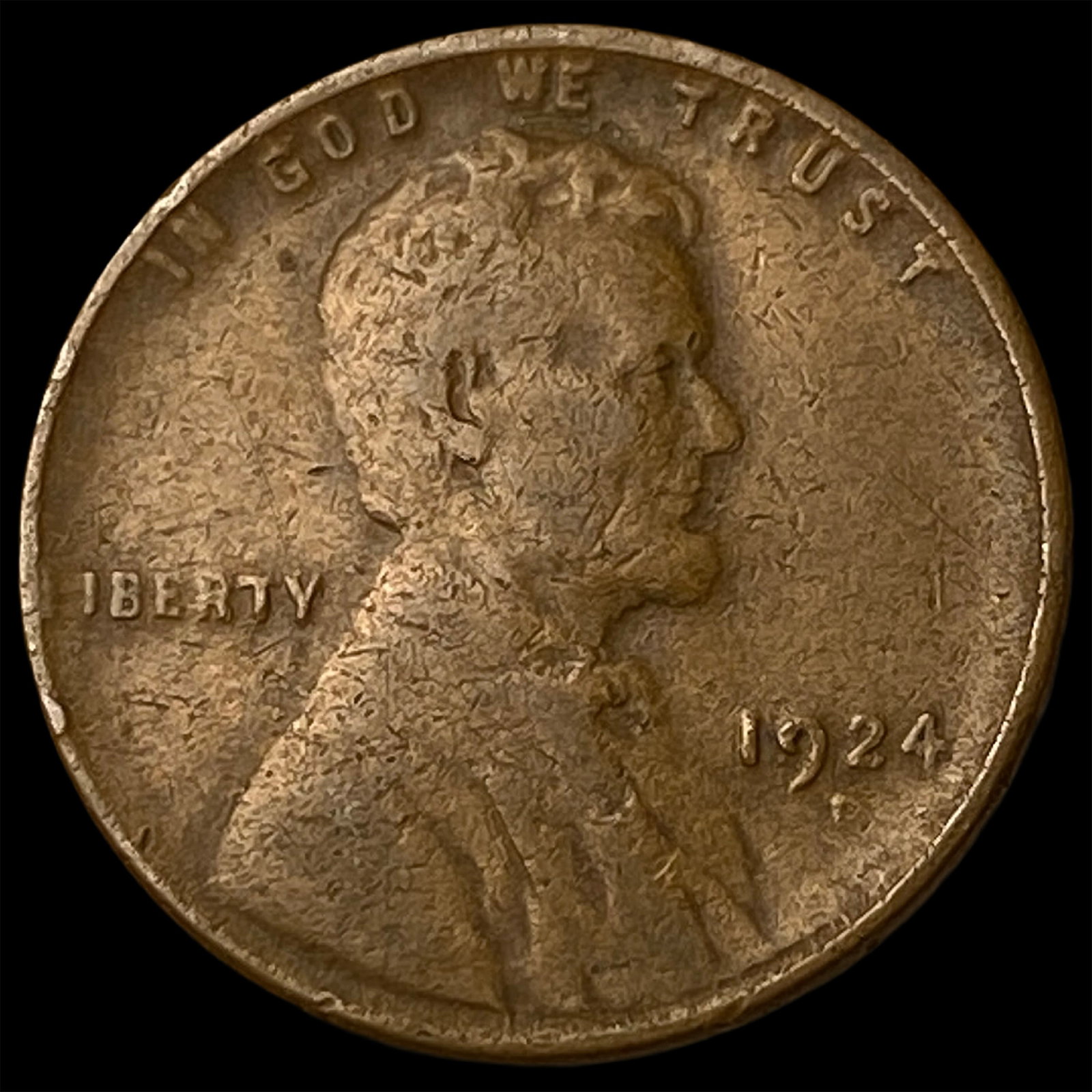 1924-D Lincoln Wheat Cent LIGHTLY CIRCULATED: 1924-D Lincoln Wheat Cent LIGHTLY CIRCULATED