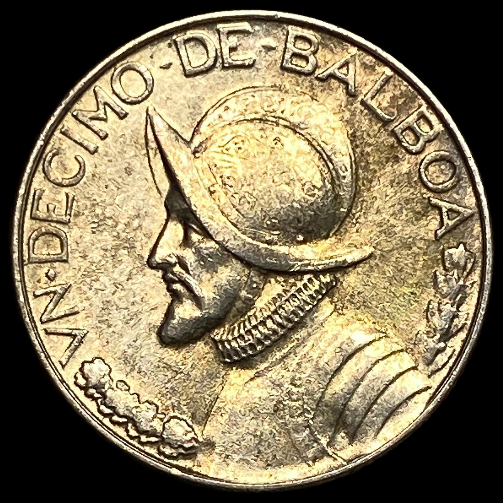 1933 Panama Silver 10 Balboa (1 of 2)