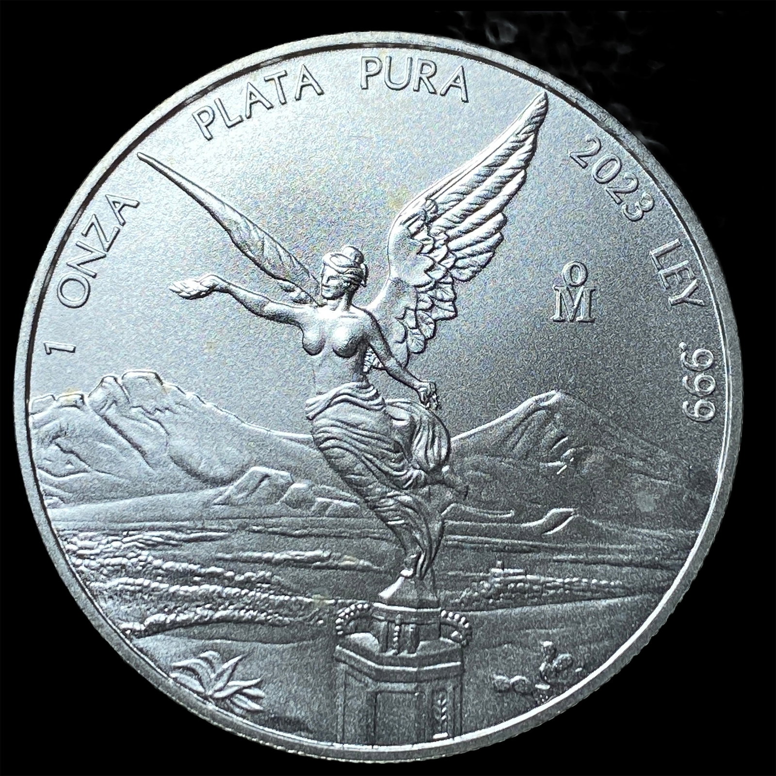 2023 Silver 1 Onza Libertad SUPERB GEM BU: 2023 Silver 1 Onza Libertad SUPERB GEM BU