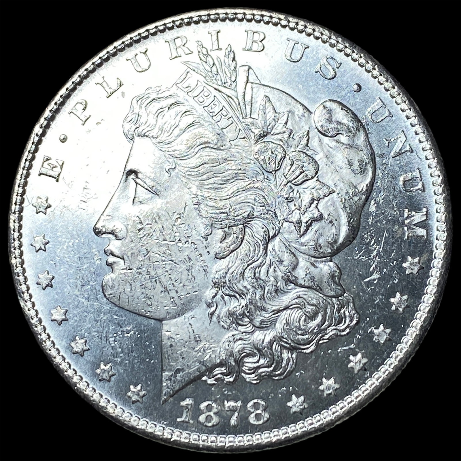 1878 Silver Morgan Dollar CHOICE BU: 1878 Silver Morgan Dollar CHOICE BU