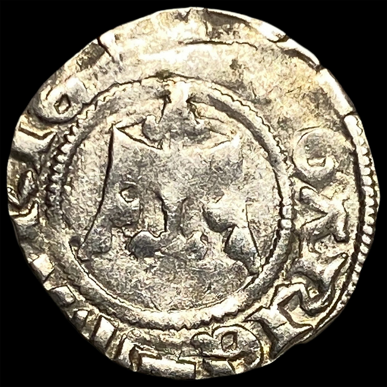 1385-95 Hungary Maria Silver Denar (1 of 2)