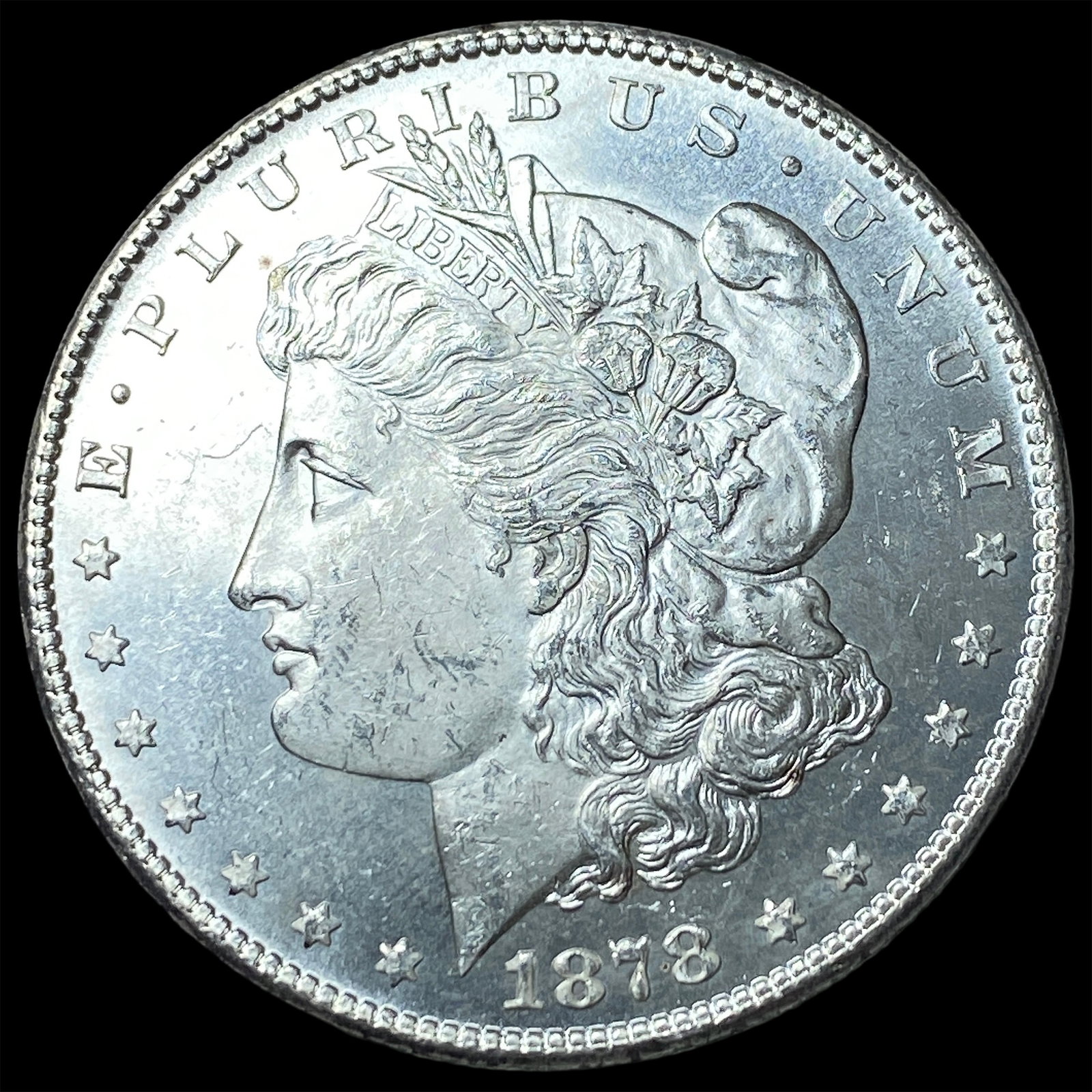1878 Silver Morgan Dollar CHOICE BU: 1878 Silver Morgan Dollar CHOICE BU
