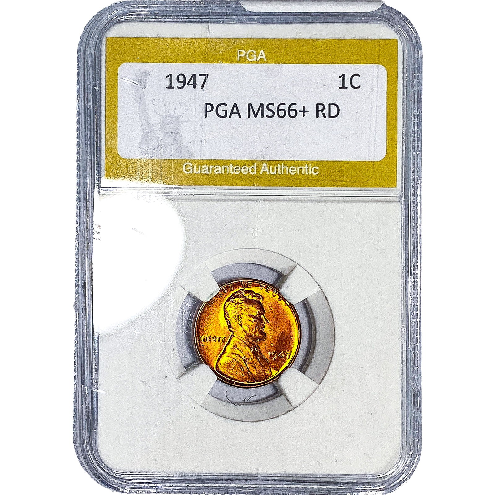 1947 Wheat Cent PGA MS66+ RD (1 of 2)