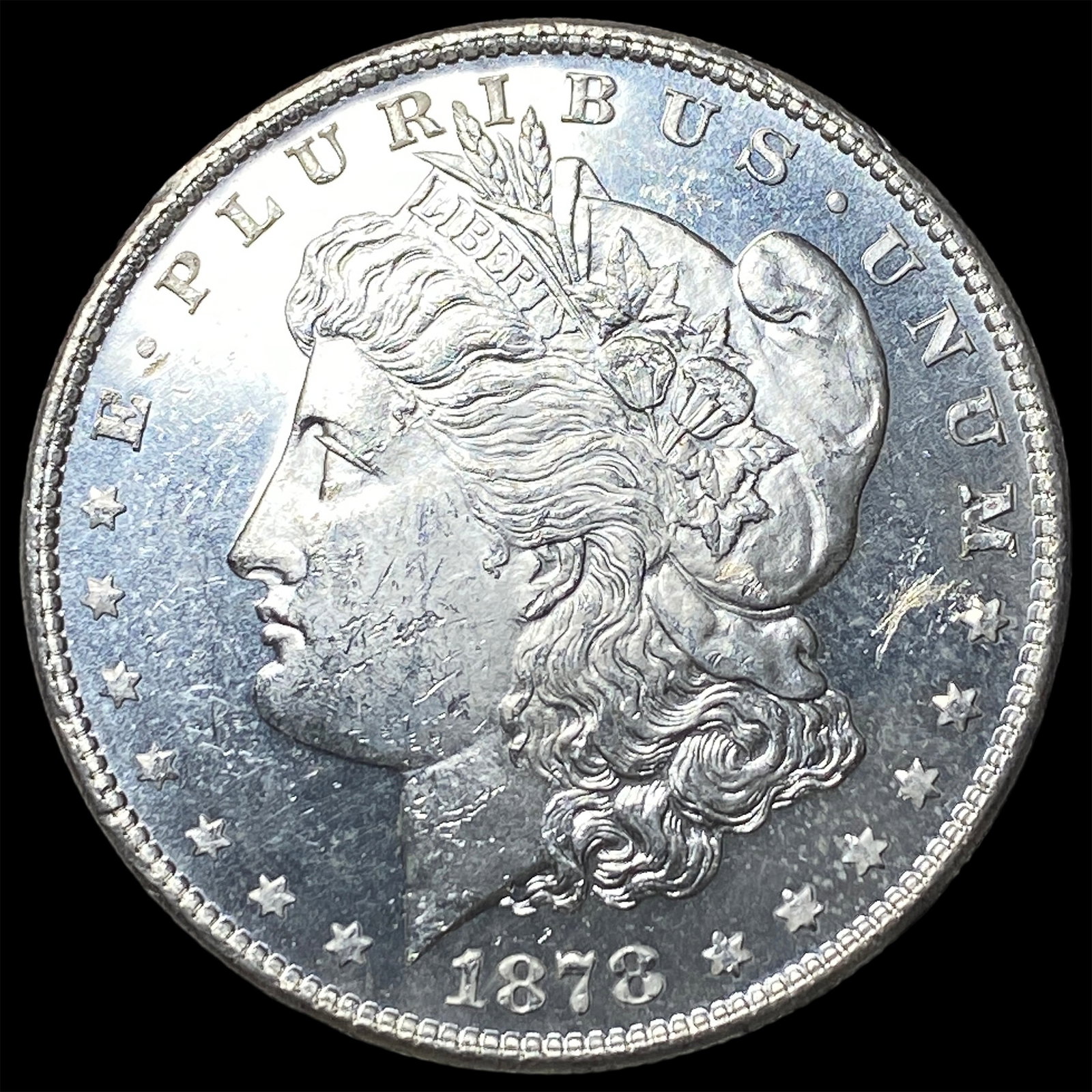 1878 Silver Morgan Dollar CHOICE BU: 1878 Silver Morgan Dollar CHOICE BU