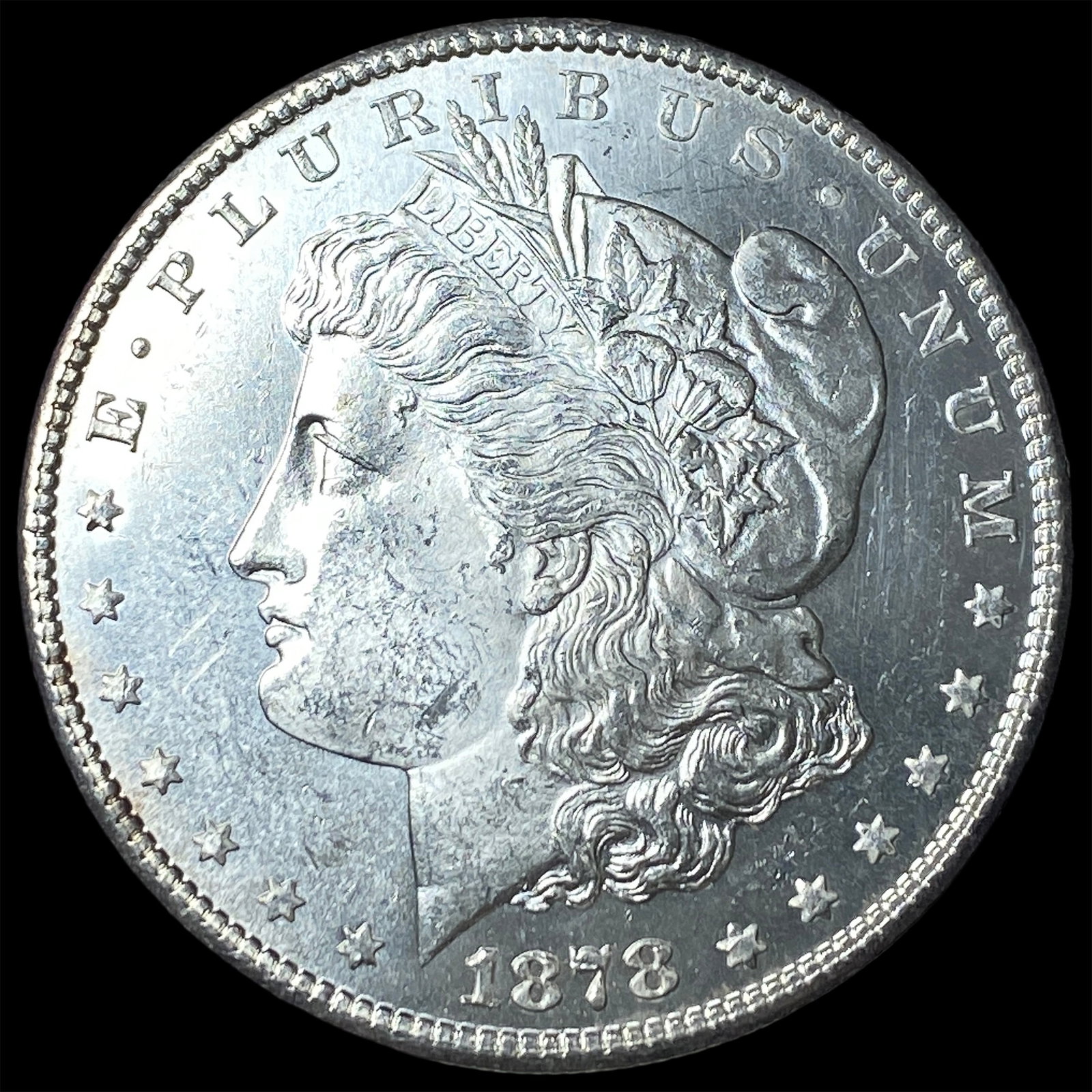 1878 Morgan Silver Dollar CHOICE BU: 1878 Morgan Silver Dollar CHOICE BU