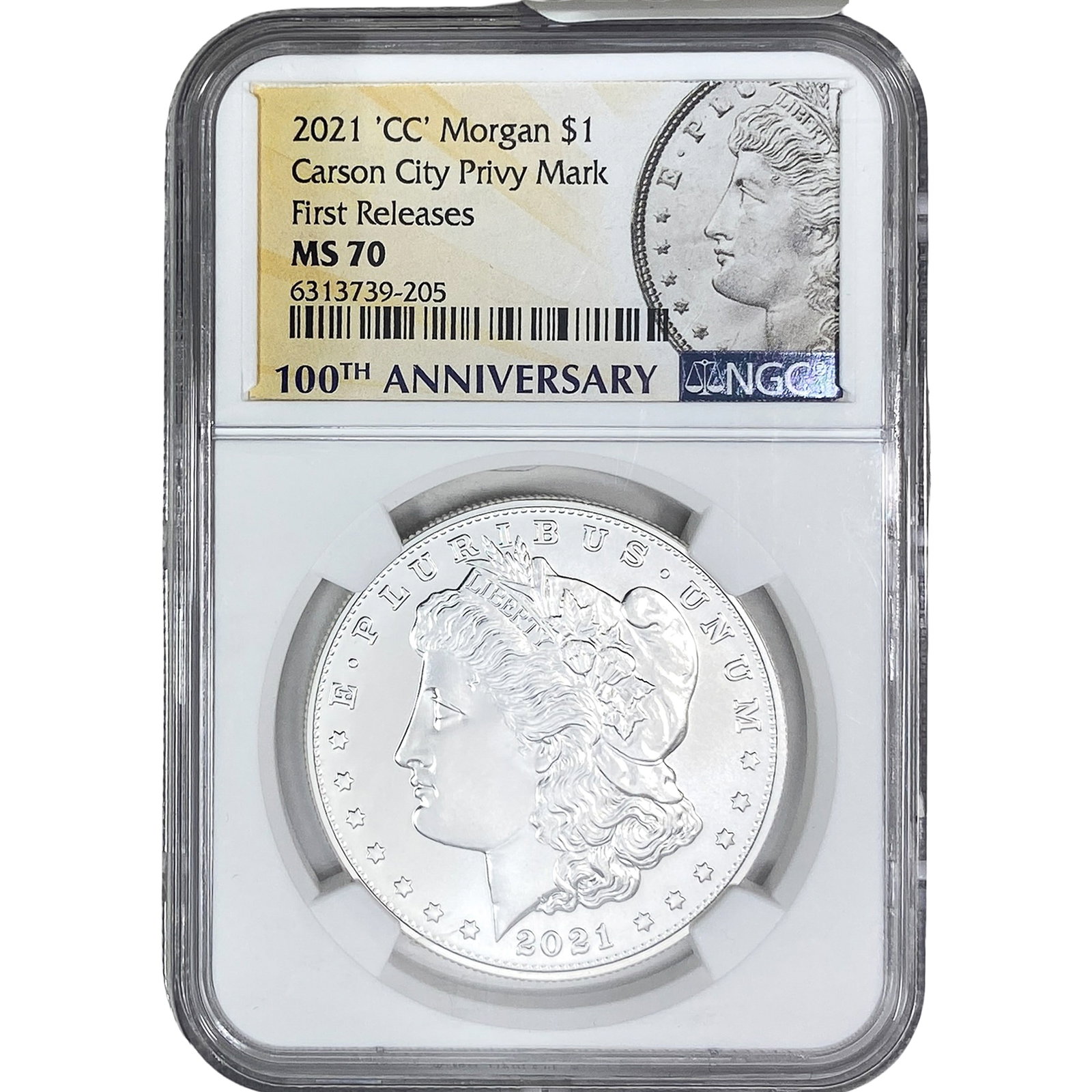 2021-CC Morgan Silver Dollar NGC MS70 (1 of 2)