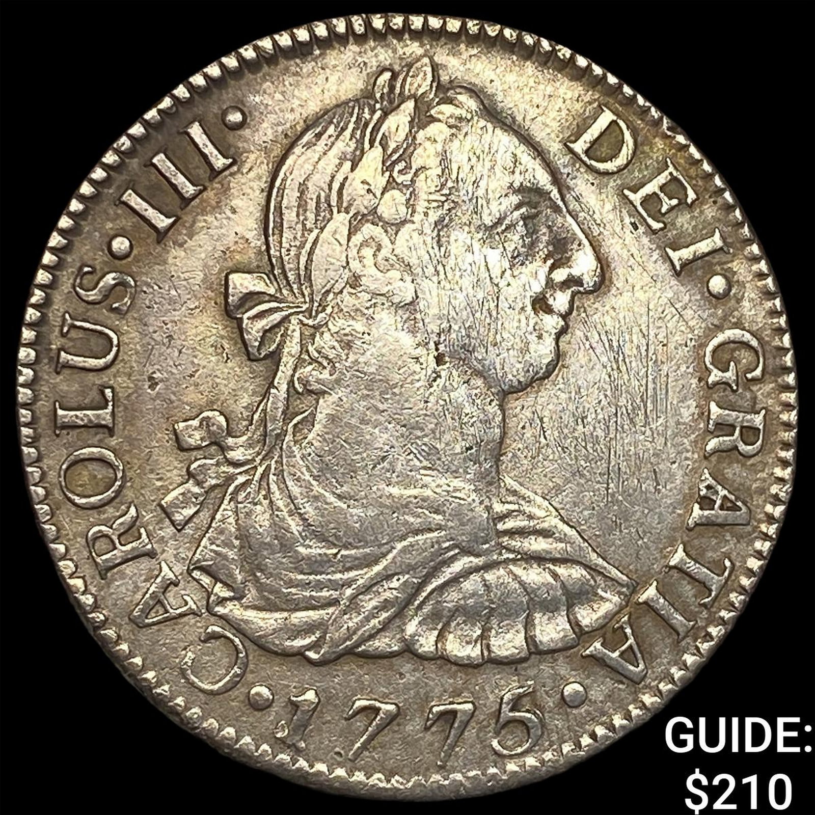 1775-FM Mexico Charles III Silver 2 Reales (1 of 2)