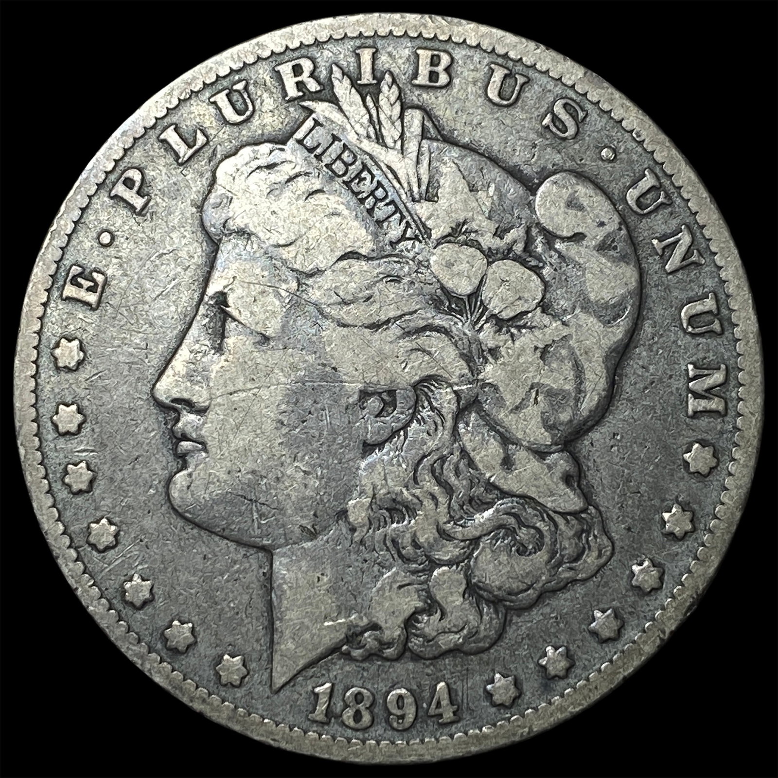 1894-O Silver Morgan Dollar LIGHTLY CIRCULATED: 1894-O Silver Morgan Dollar LIGHTLY CIRCULATED