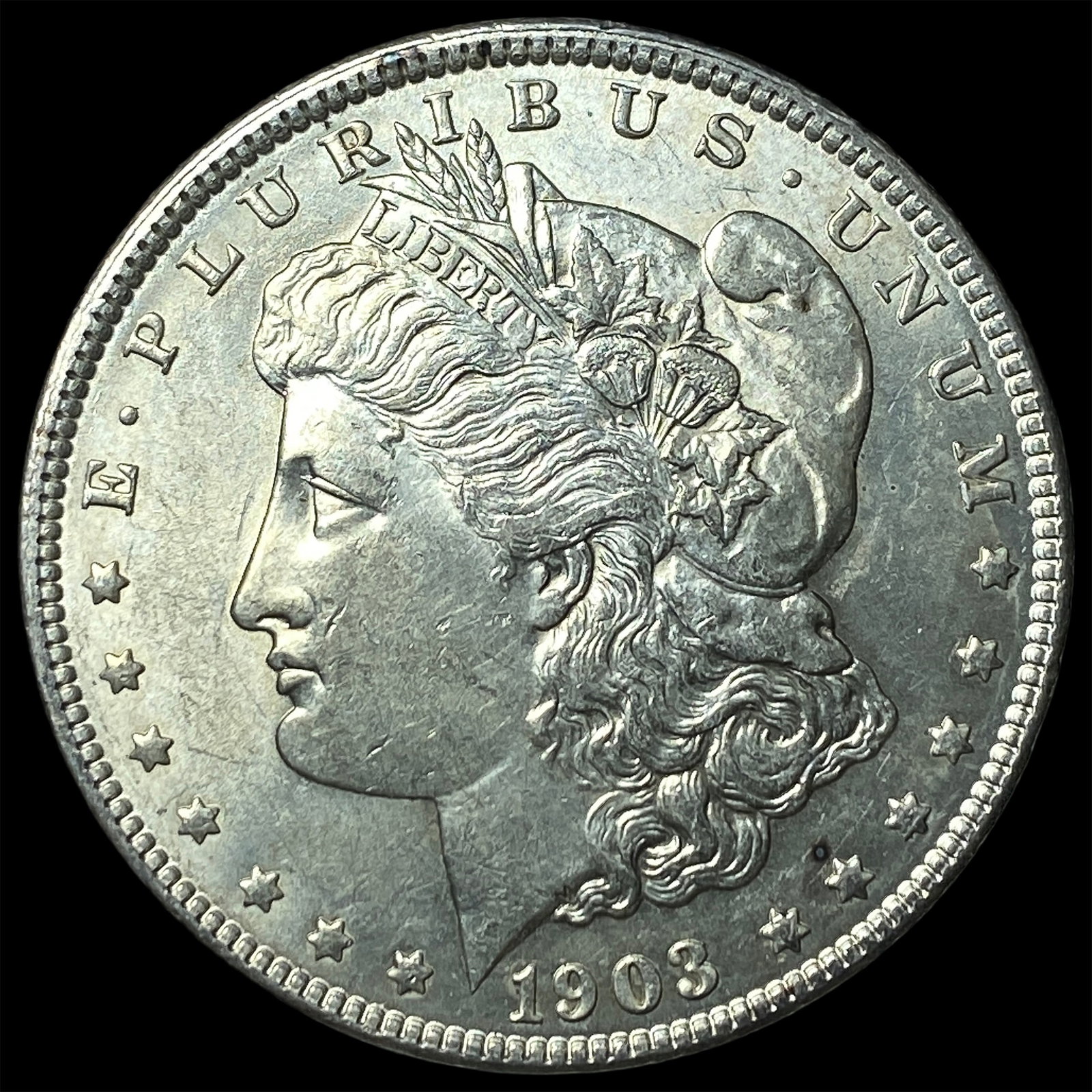 1903 Morgan Silver Dollar CHOICE AU: 1903 Morgan Silver Dollar CHOICE AU