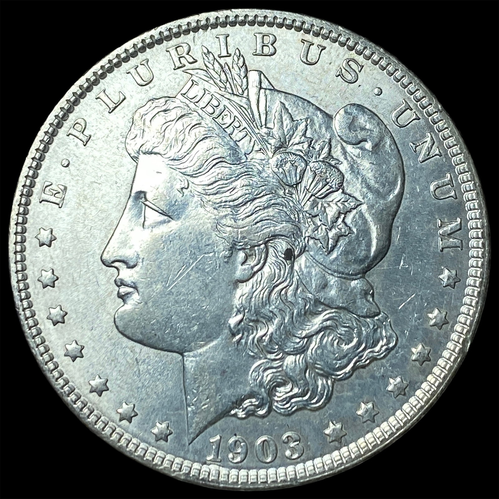 1903-S Silver Morgan Dollar CHOICE AU: 1903-S Silver Morgan Dollar CHOICE AU