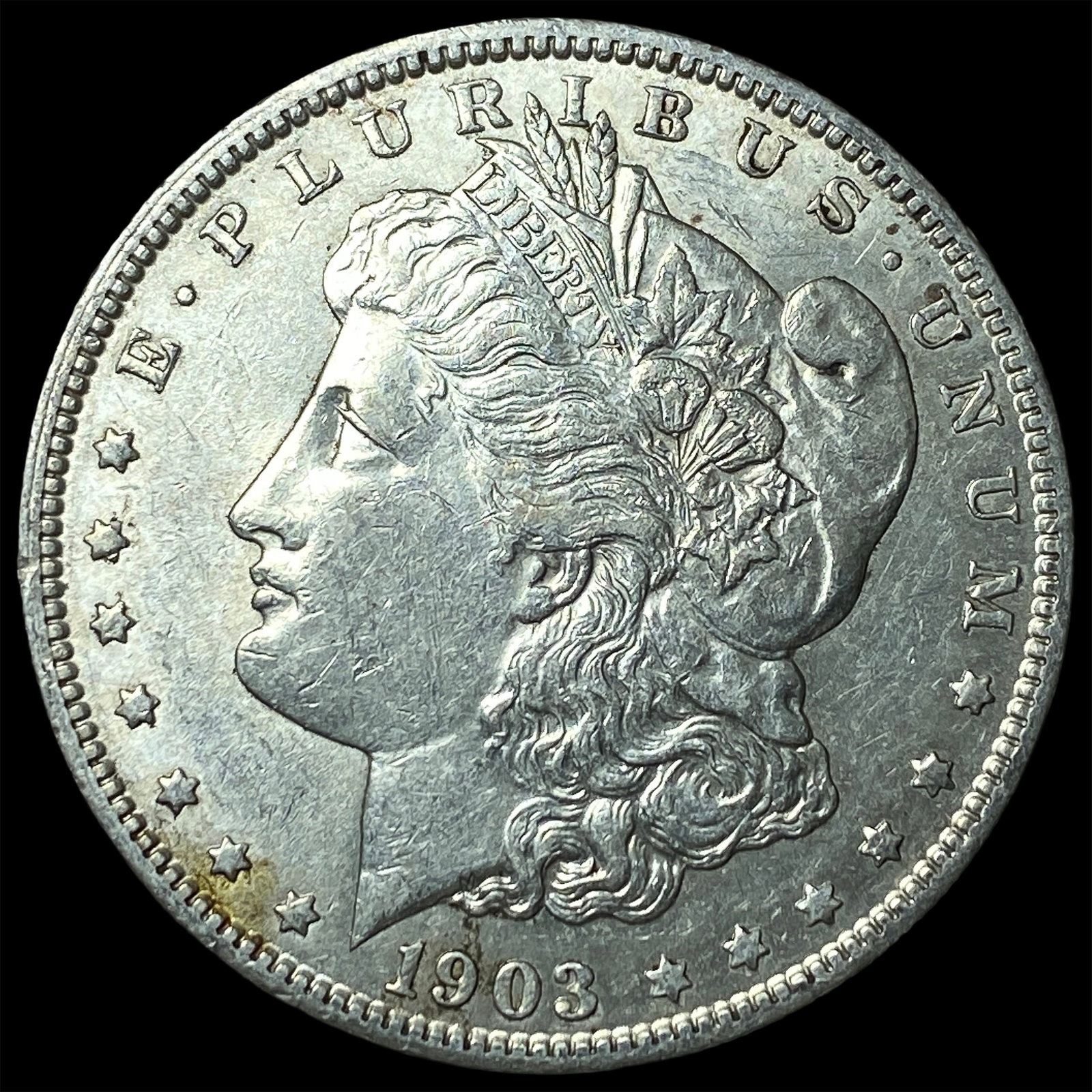 1903 Morgan Silver Dollar CHOICE AU: 1903 Morgan Silver Dollar CHOICE AU