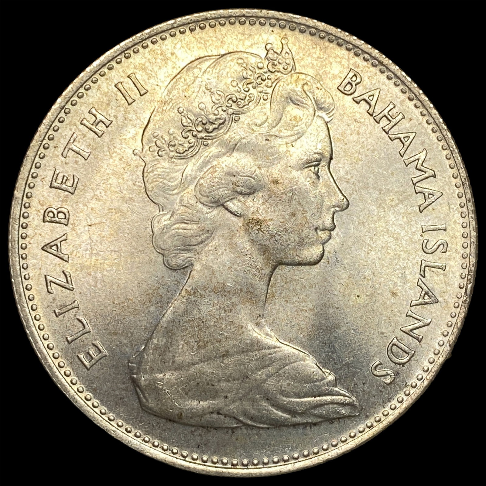 1966 Bahamas Silver Dollar: 1966 Bahamas Silver Dollar