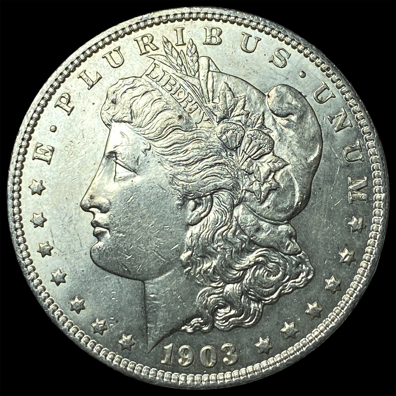1903 Morgan Silver Dollar CHOICE AU: 1903 Morgan Silver Dollar CHOICE AU