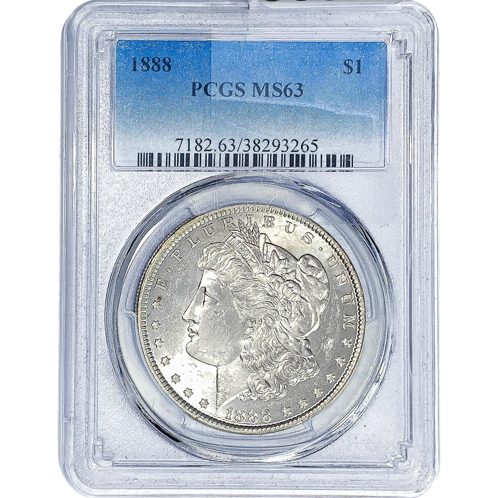 1888 Morgan Silver Dollar PCGS MS63: 1888 Morgan Silver Dollar PCGS MS63