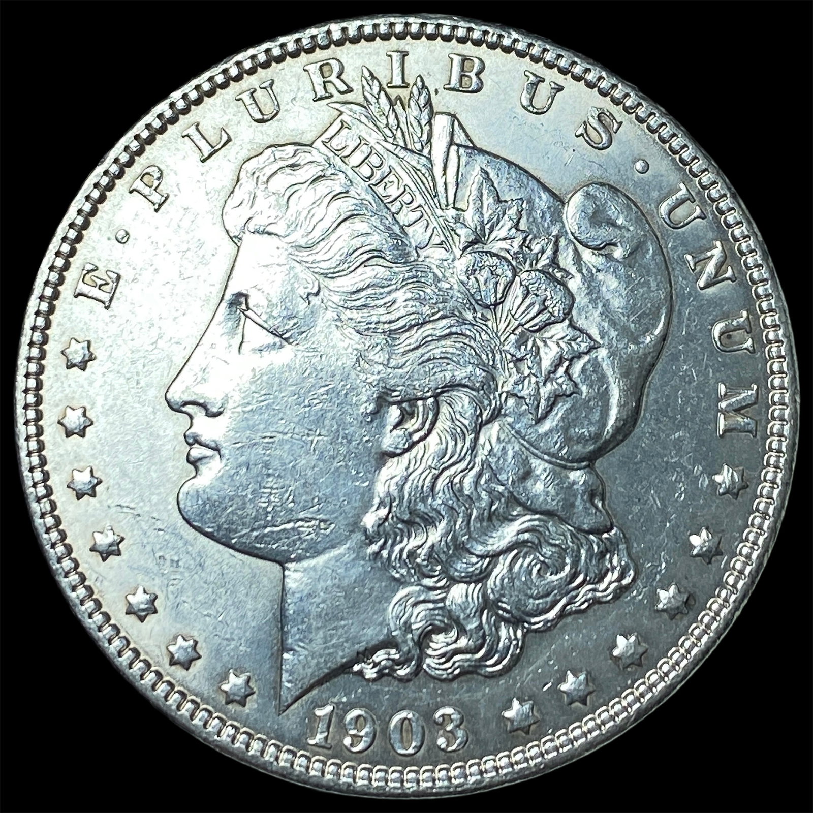 1903 Morgan Silver Dollar CHOICE AU: 1903 Morgan Silver Dollar CHOICE AU