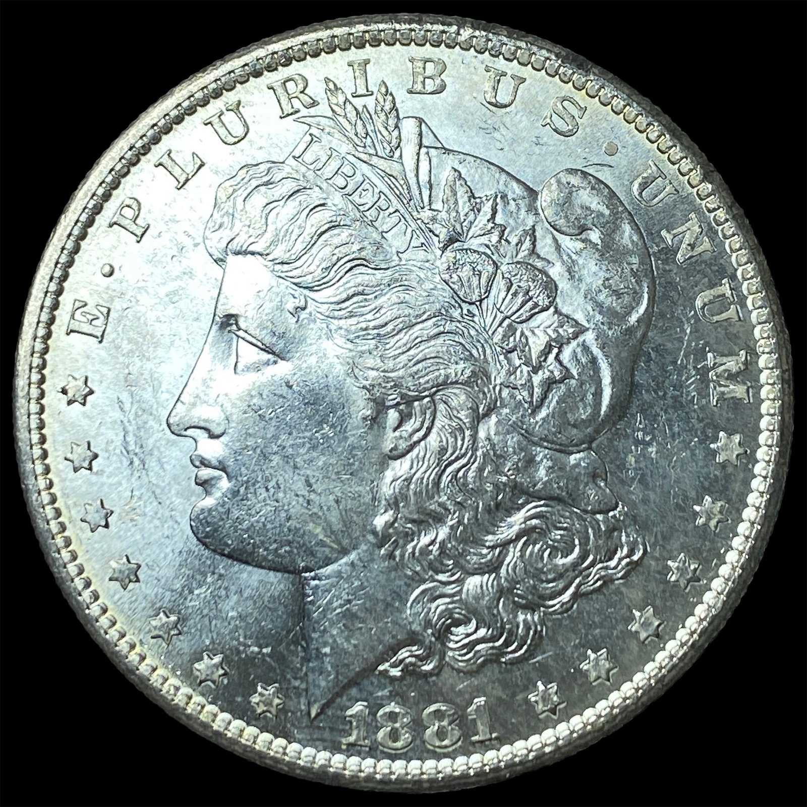 1881 Morgan Silver Dollar UNCIRCULATED: 1881 Morgan Silver Dollar UNCIRCULATED