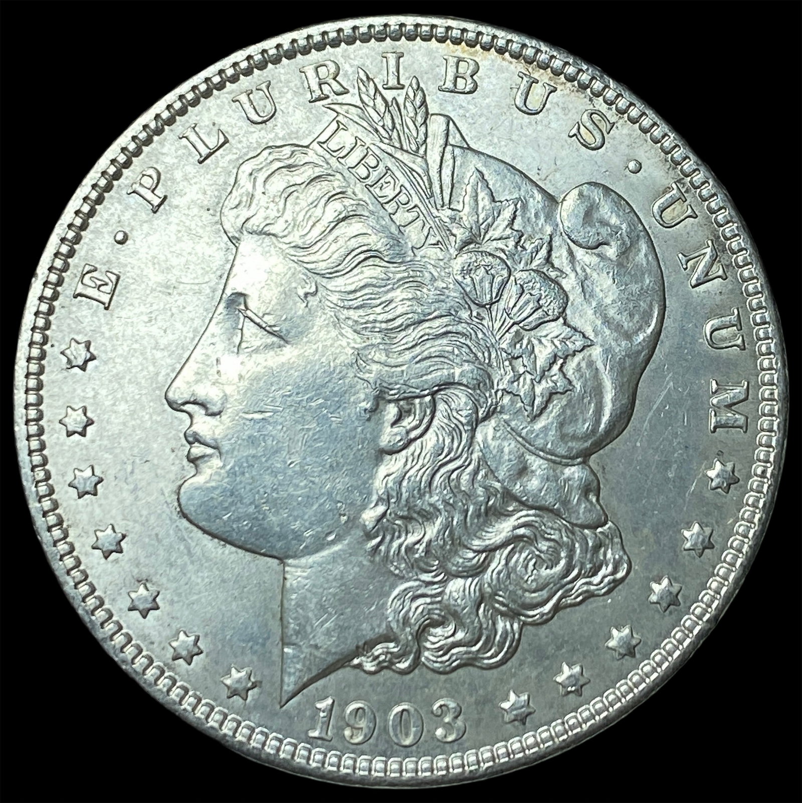 1903 Morgan Silver Dollar CHOICE AU: 1903 Morgan Silver Dollar CHOICE AU