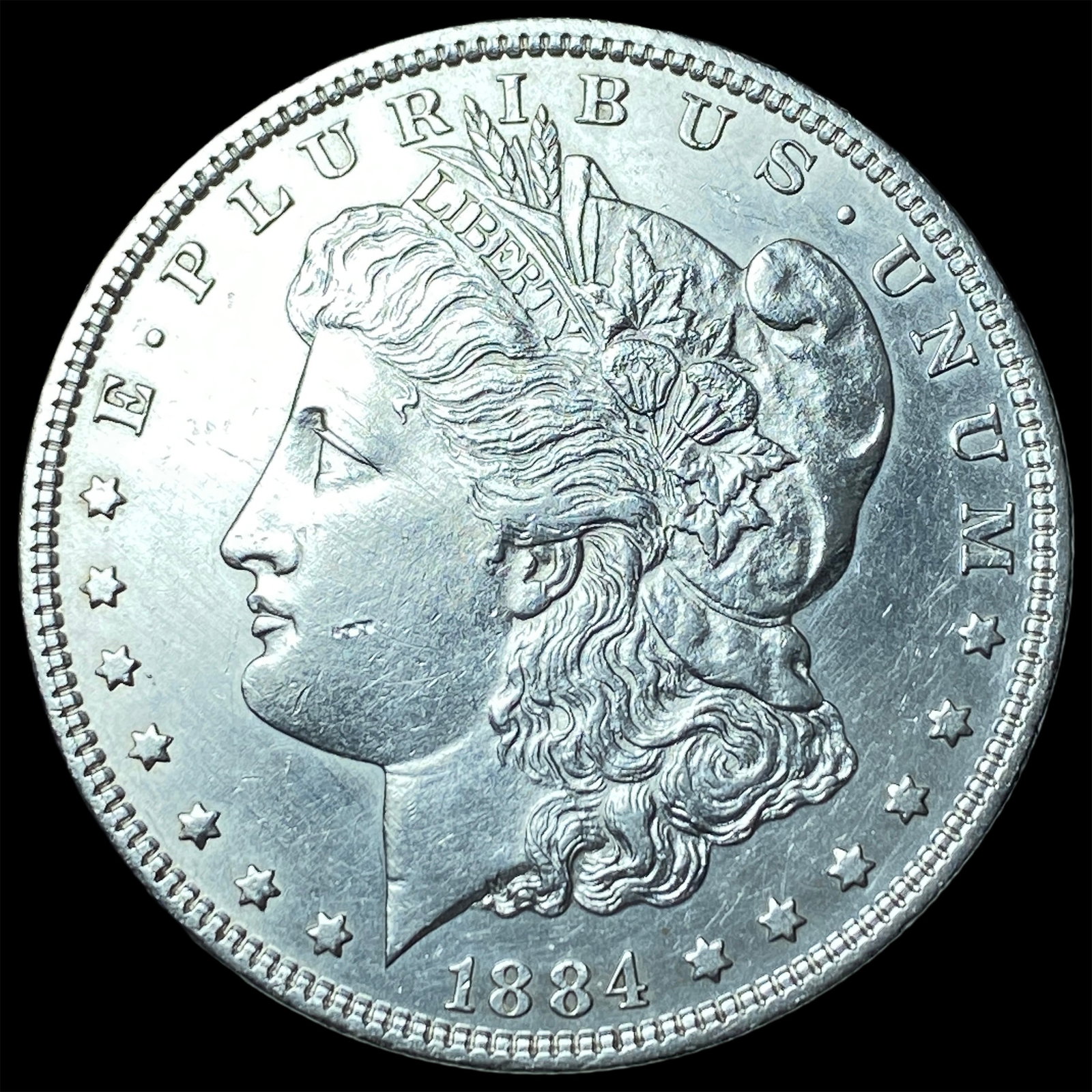 1884 Morgan Silver Dollar HIGH GRADE: 1884 Morgan Silver Dollar HIGH GRADE