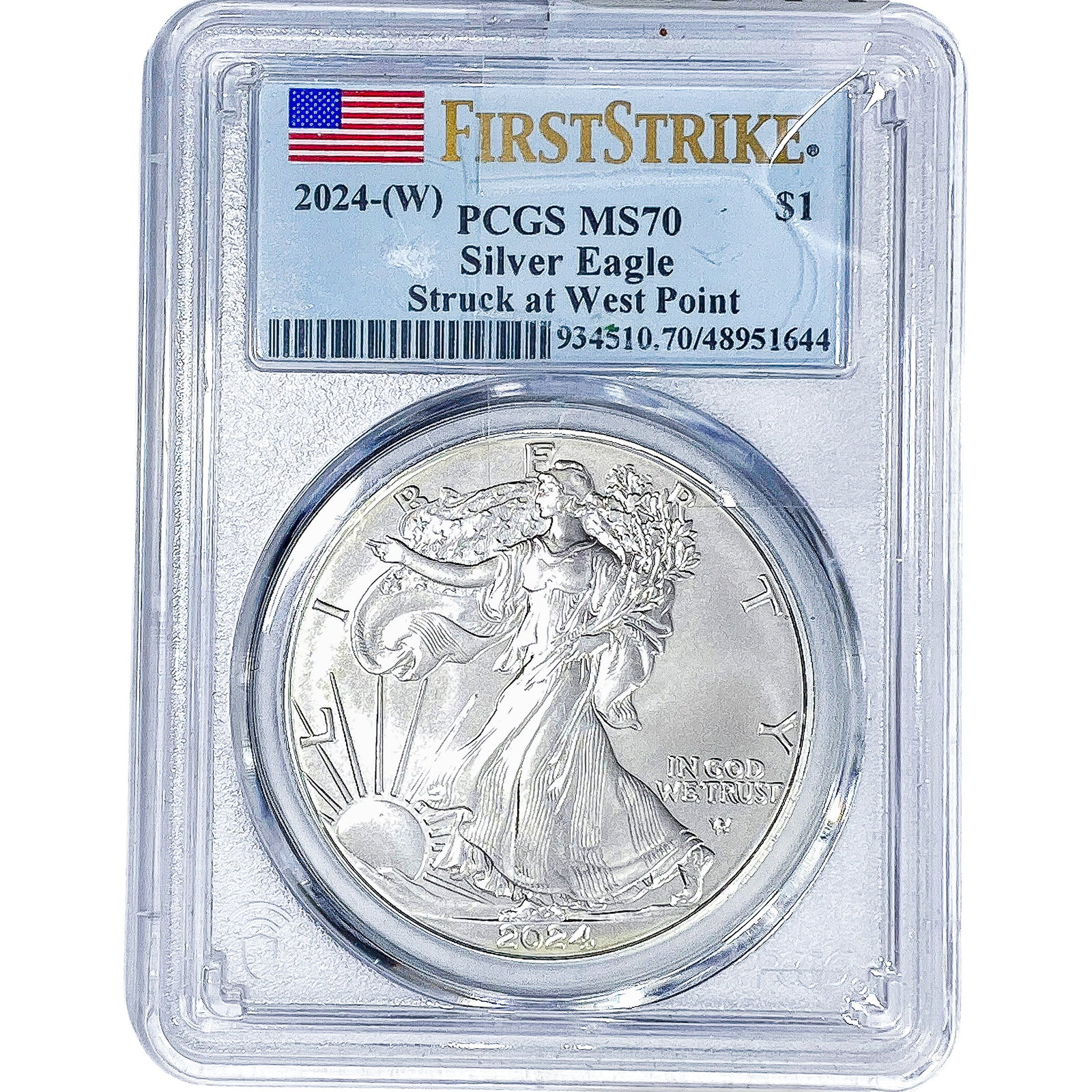 2024-W Silver Eagle PCGS MS70 (1 of 2)