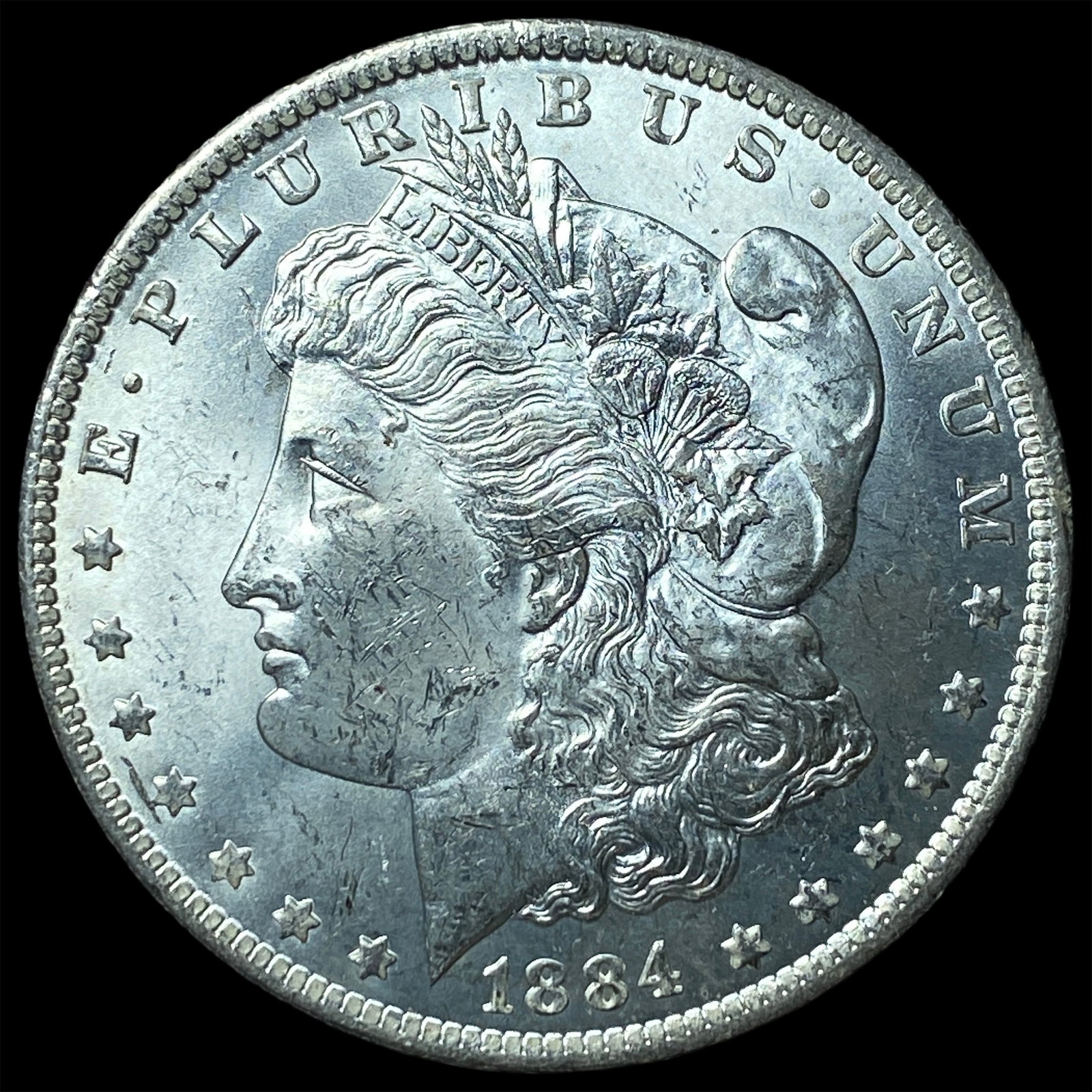 1884-O Morgan Silver Dollar CHOICE BU: 1884-O Morgan Silver Dollar CHOICE BU