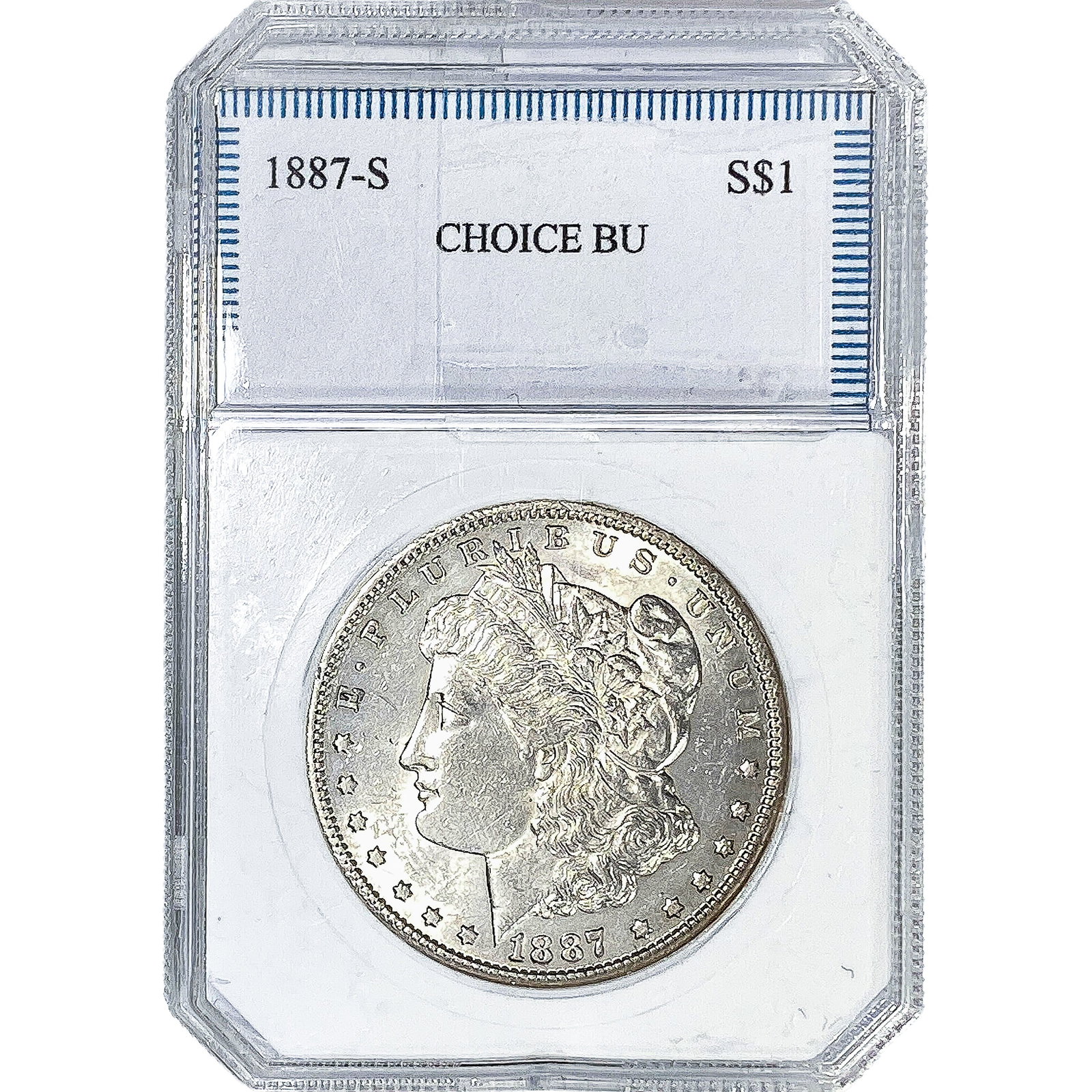 1887-S Morgan Silver Dollar BU (1 of 2)