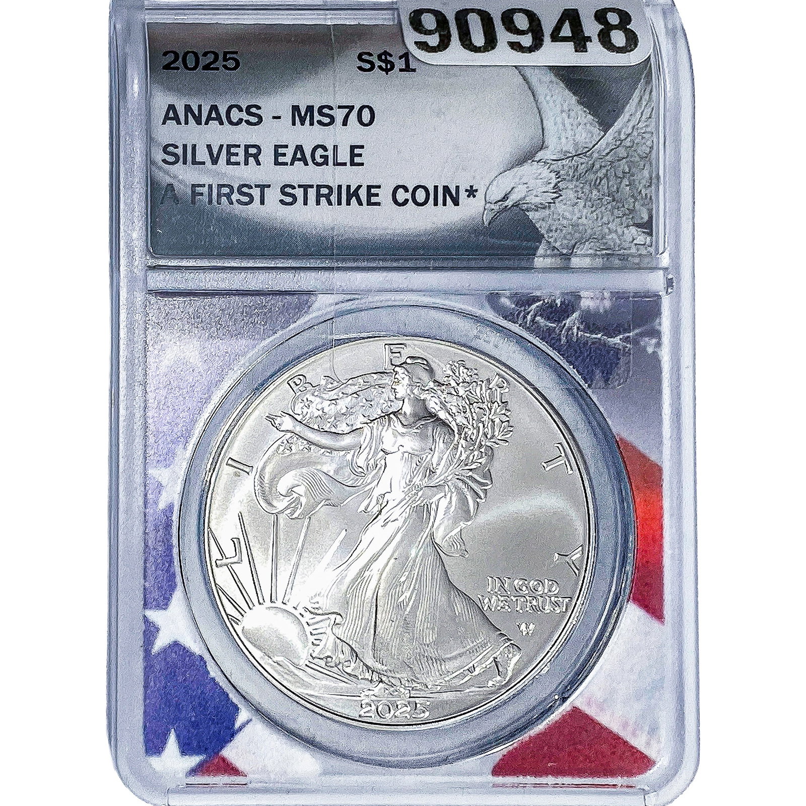 2025 Silver Eagle NGC MS70 (1 of 2)