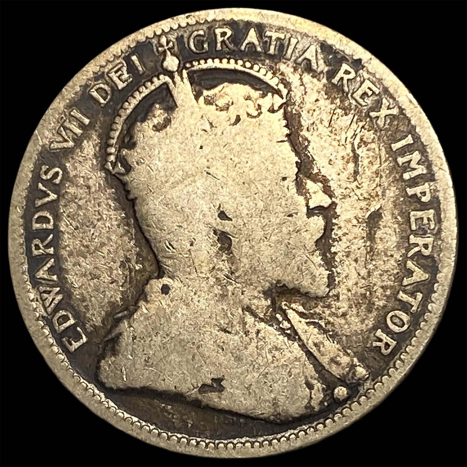 1907 Canada Silver 25 Cents (1 of 2)