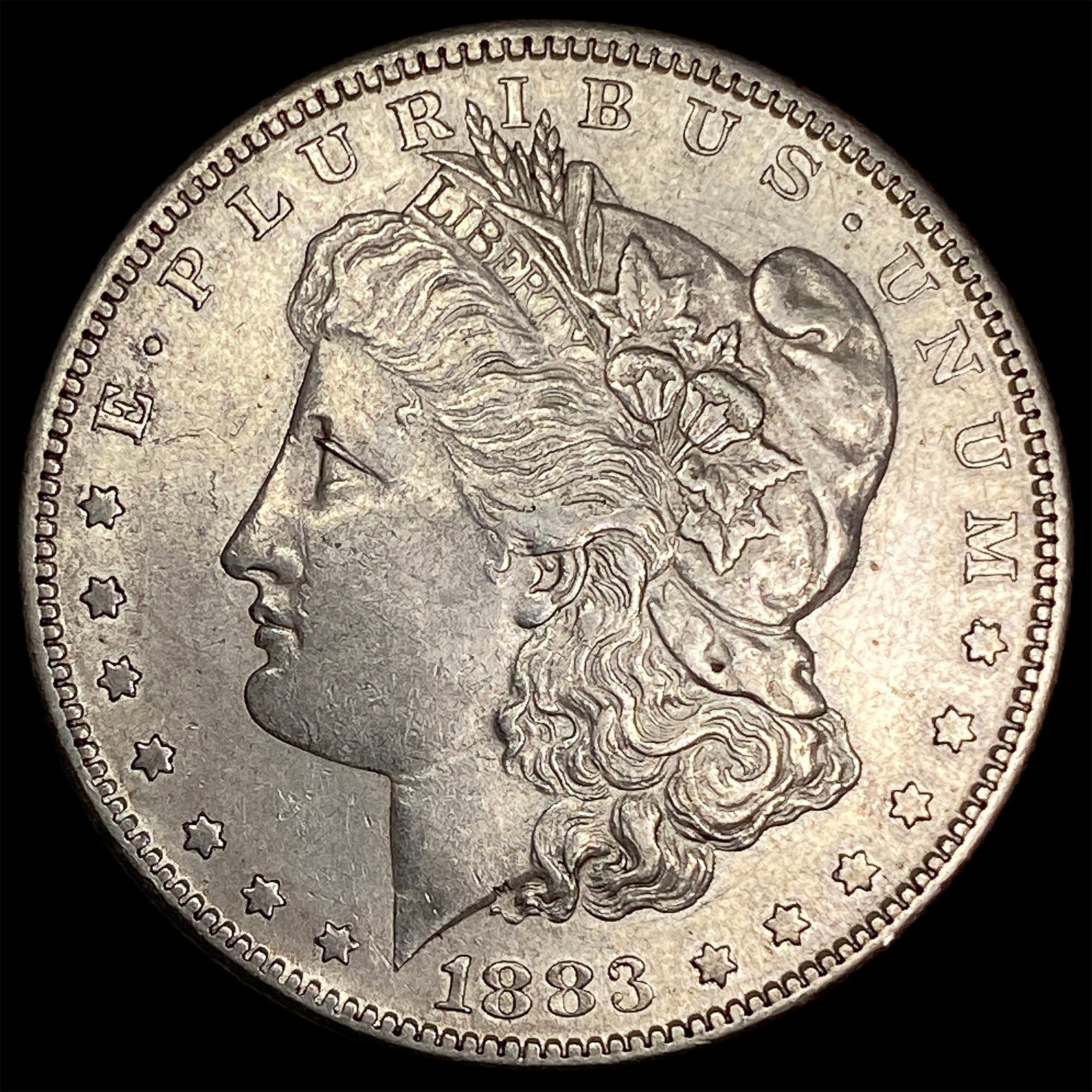 1883-S Silver Morgan Dollar CLOSELY UNCIRCULATED: 1883-S Silver Morgan Dollar CLOSELY UNCIRCULATED