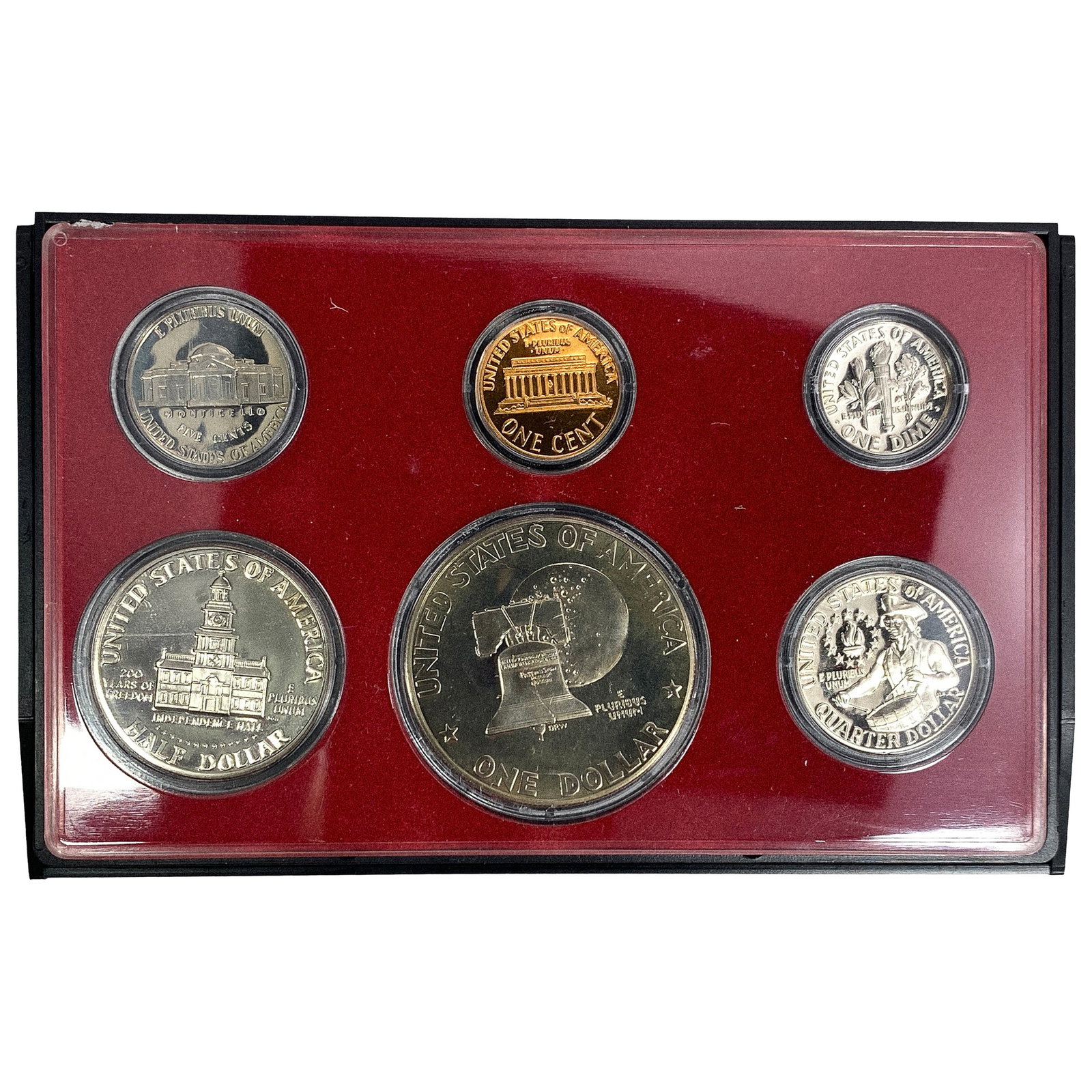 1975 U.S. Proof Set 1C-$1 - 2